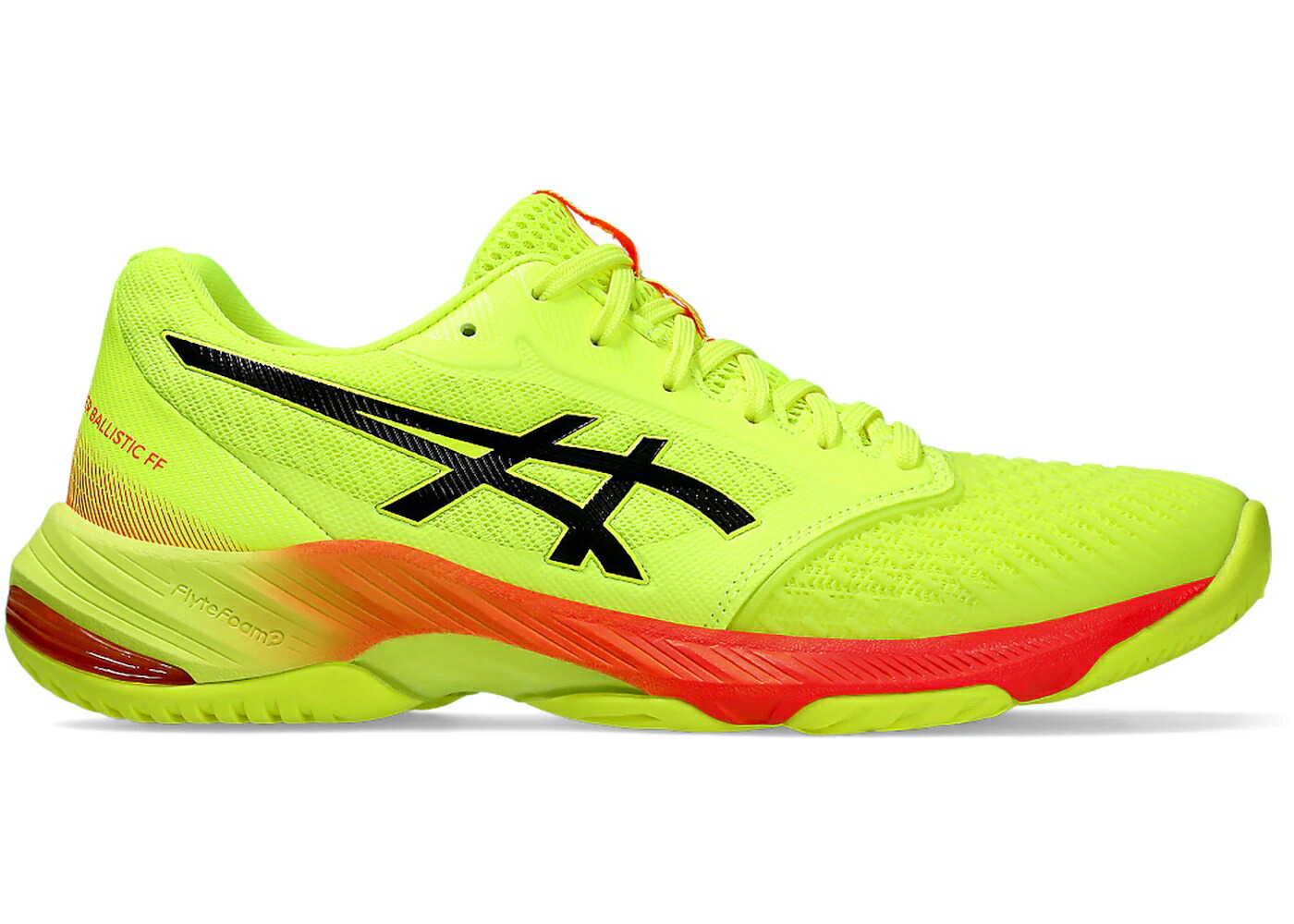 アシックス 黄味がかった 黄色 黒いこと 黒いこと スニーカー メンズ ASICS NETBURNER BALLISTIC FF 3 SAFETY YELLOW BLACK / SAFETY YELLOW BLACK