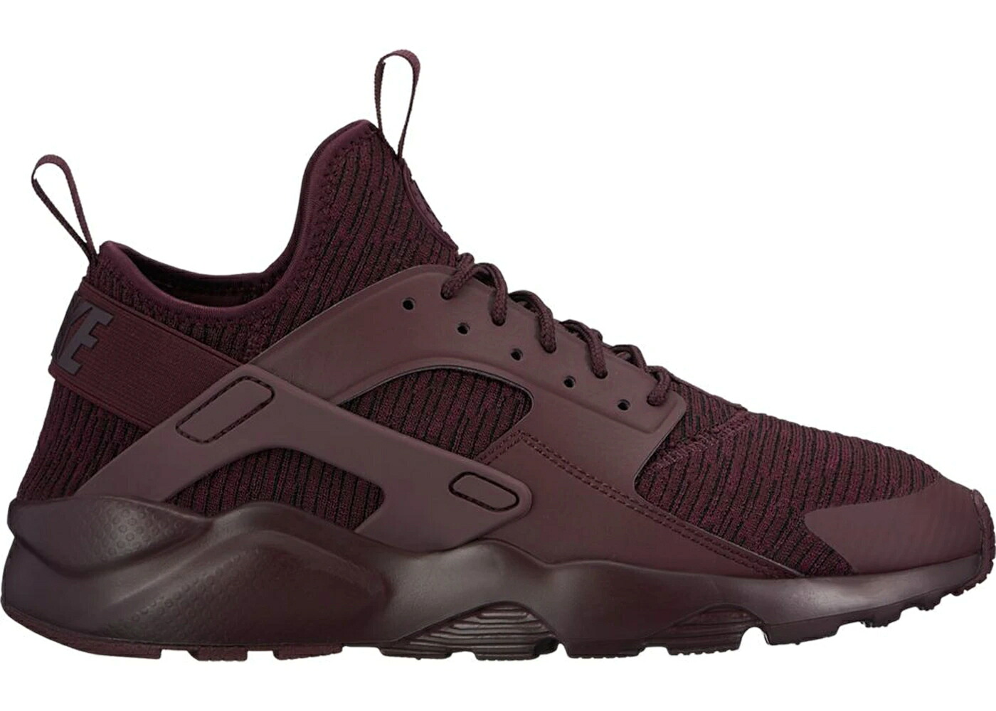 ナイキ ハラチ 幽客 ウルトラ ディープ ブドウ酒色 バーガンディー ハラチラン スニーカー メンズ NIKE AIR HUARACHE RUN ULTRA DEEP BURGUNDY / DEEP BURGUNDY BORDEAUX