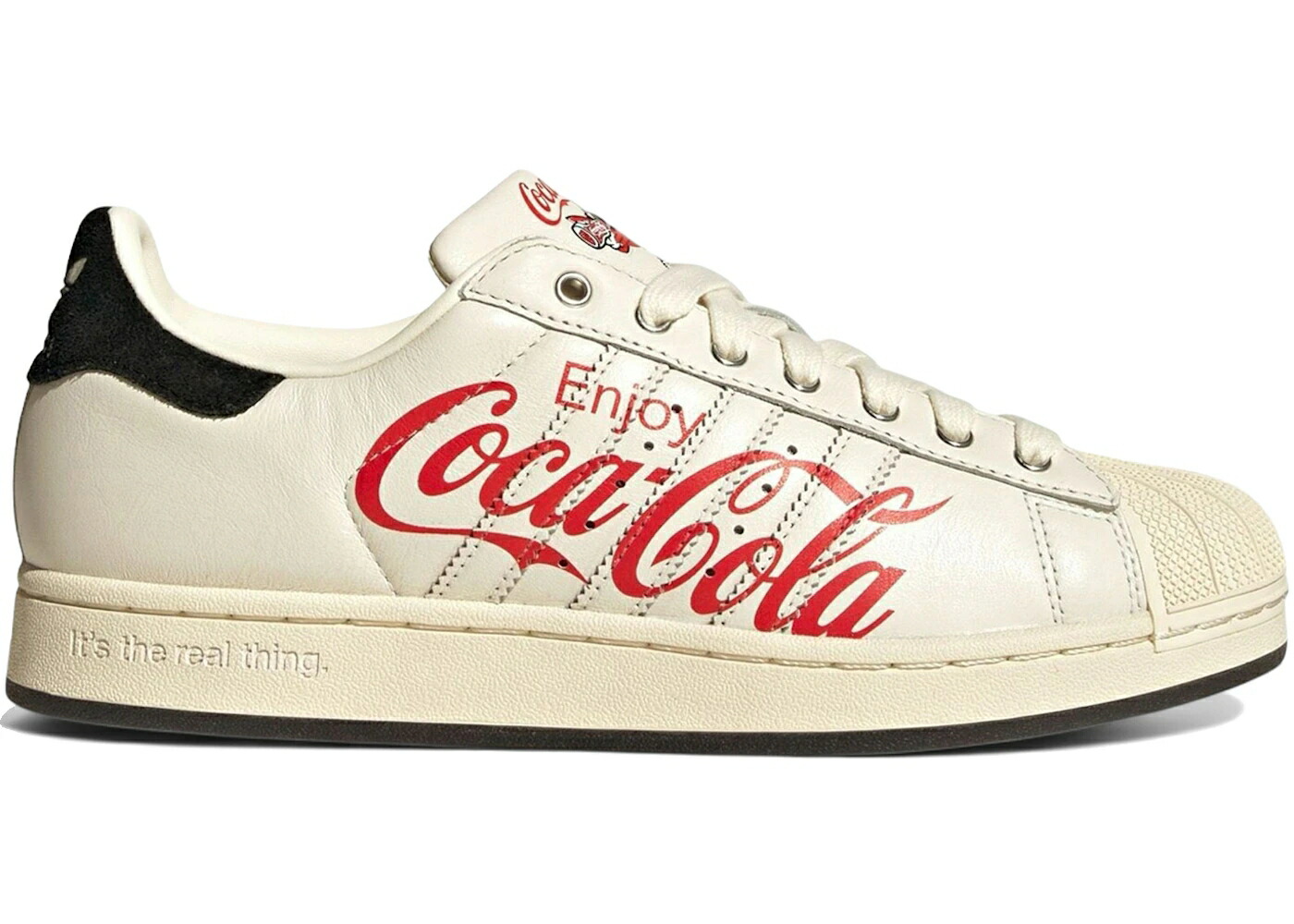 アディダス はやりっ児 白いこと 白いこと 皮膚軟化剤 赤 赤いこと スニーカー メンズ ADIDAS SUPERSTAR COCA-COLA WHITE / FOOTWEAR WHITE CREAM RED