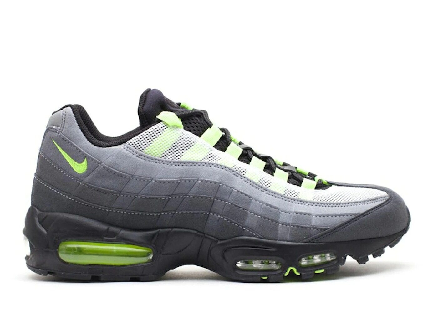 ナイキ マックス 黒いこと 黒いこと 黄味がかった 黄色 エア湖マックス スニーカー メンズ NIKE AIR MAX 95 MITA SNEAKERS UENO PROTOTYPE / BLACK NEON YELLOW ANTHRACITE