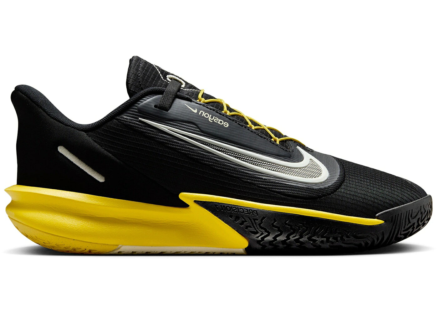 ナイキ 黒いこと 黒いこと 稲妻 スニーカー メンズ NIKE PRECISION 7 EASYON BLACK LIGHTNING COCONUT MILK / BLACK LIGHTNING COCONUT MILK
