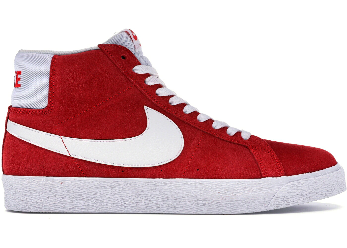 ナイキ エスビー ブレイザー ミッド 赤 赤いこと スエードクロス スウェード 白いこと 白いこと スニーカー メンズ NIKE SB BLAZER MID RED SUEDE (2017) / UNIVERSITY RED WHITE