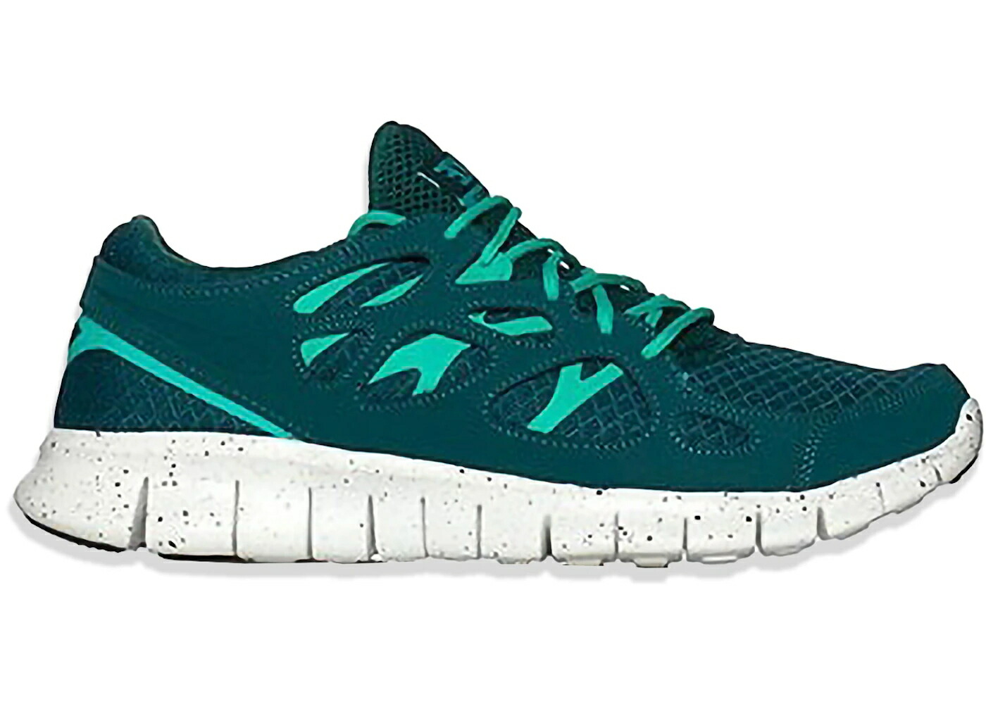 ナイキ 無償性 RUN+2 スニーカー メンズ NIKE FREE EXT ATOMIC TEAL / DARK ATOMIC TEAL