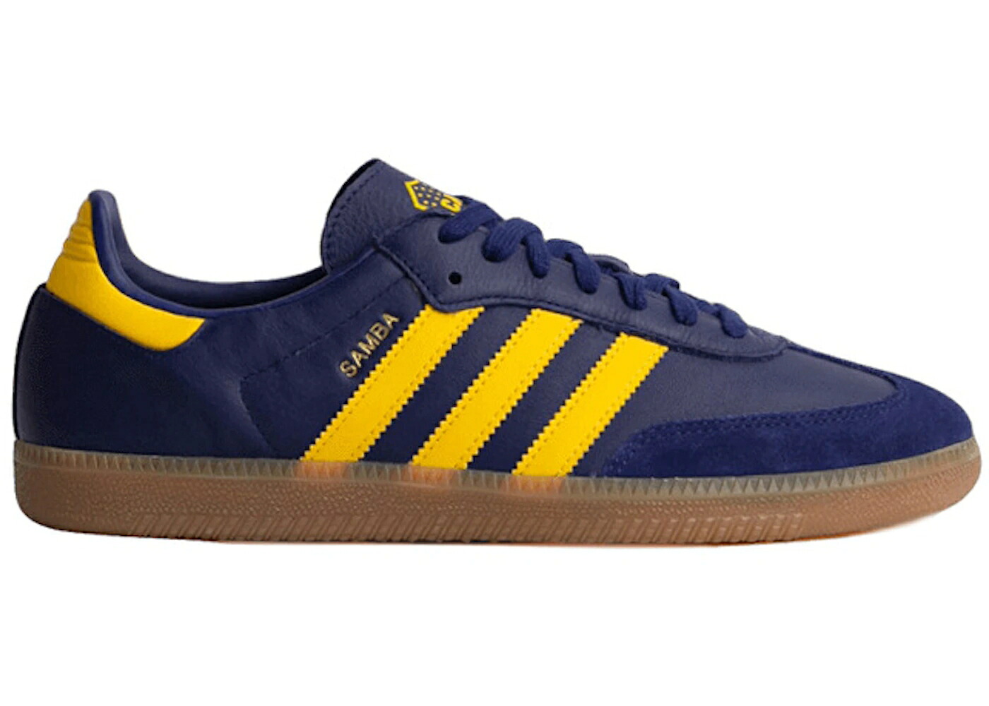 アディダス サンバ ナイト スカイ 黄色 イエロー スニーカー メンズ ADIDAS SAMBA BOCA JUNIORS / NIGHT SKY EQT YELLOW GUM|スニケス