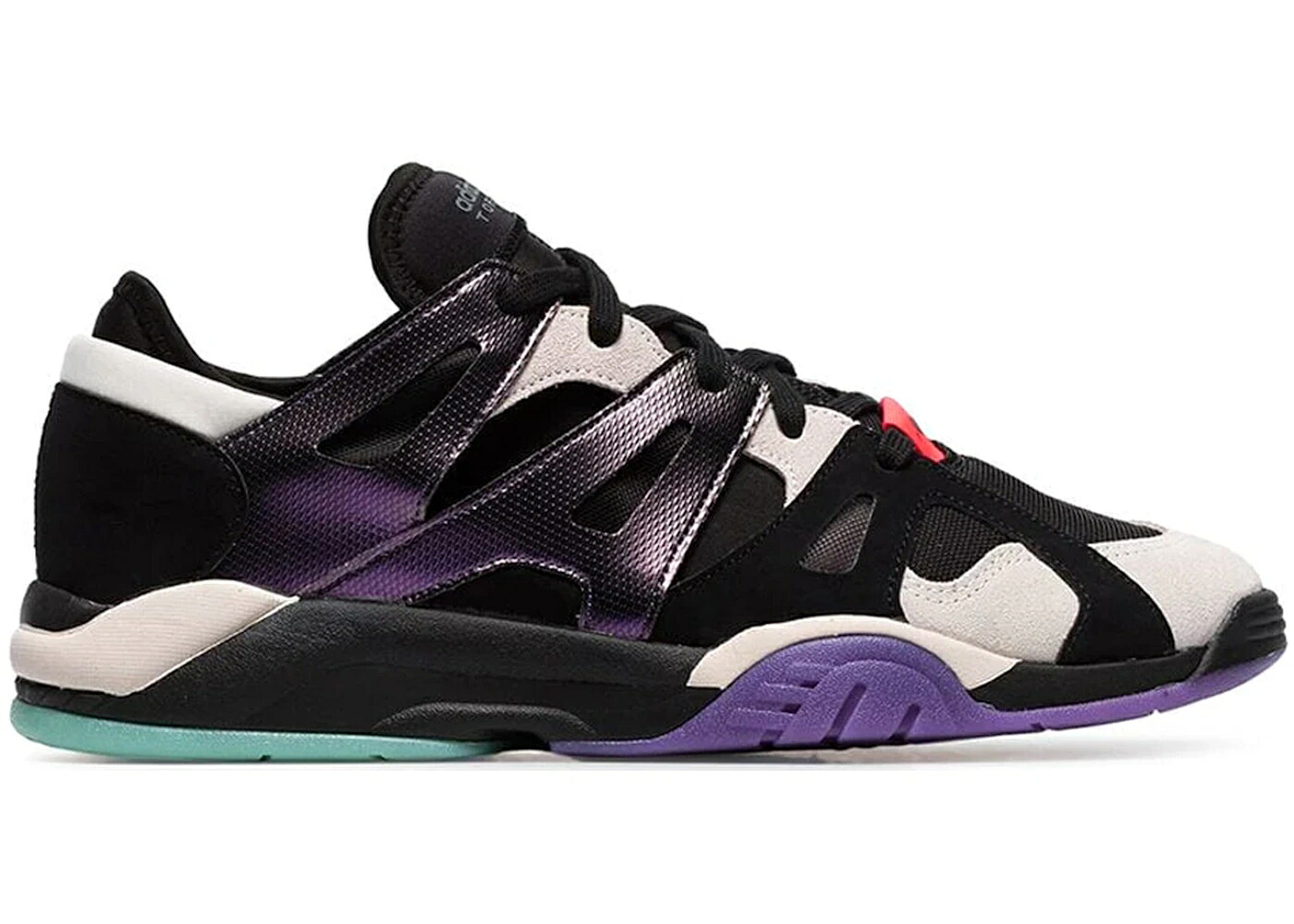 アディダス コア 黒色 ブラック 紫 パープル 白色 ホワイト スニーカー メンズ ADIDAS DIMENSION LOW CORE BLACK ACTIVE PURPLE / CORE BLACK RAW WHITE ACTIVE｜スニケス