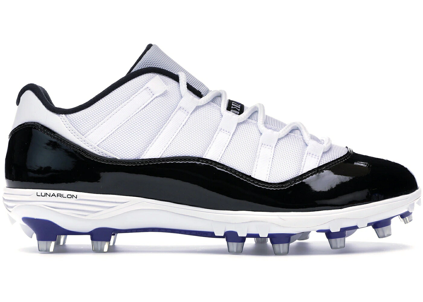 ナイキ ジョーダン 調和 コン吊りひも 白いこと 白いこと 黒いこと 黒いこと スニーカー メンズ JORDAN 11 RETRO LOW CLEAT CONCORD / WHITE BLACK CONCORD BLACK