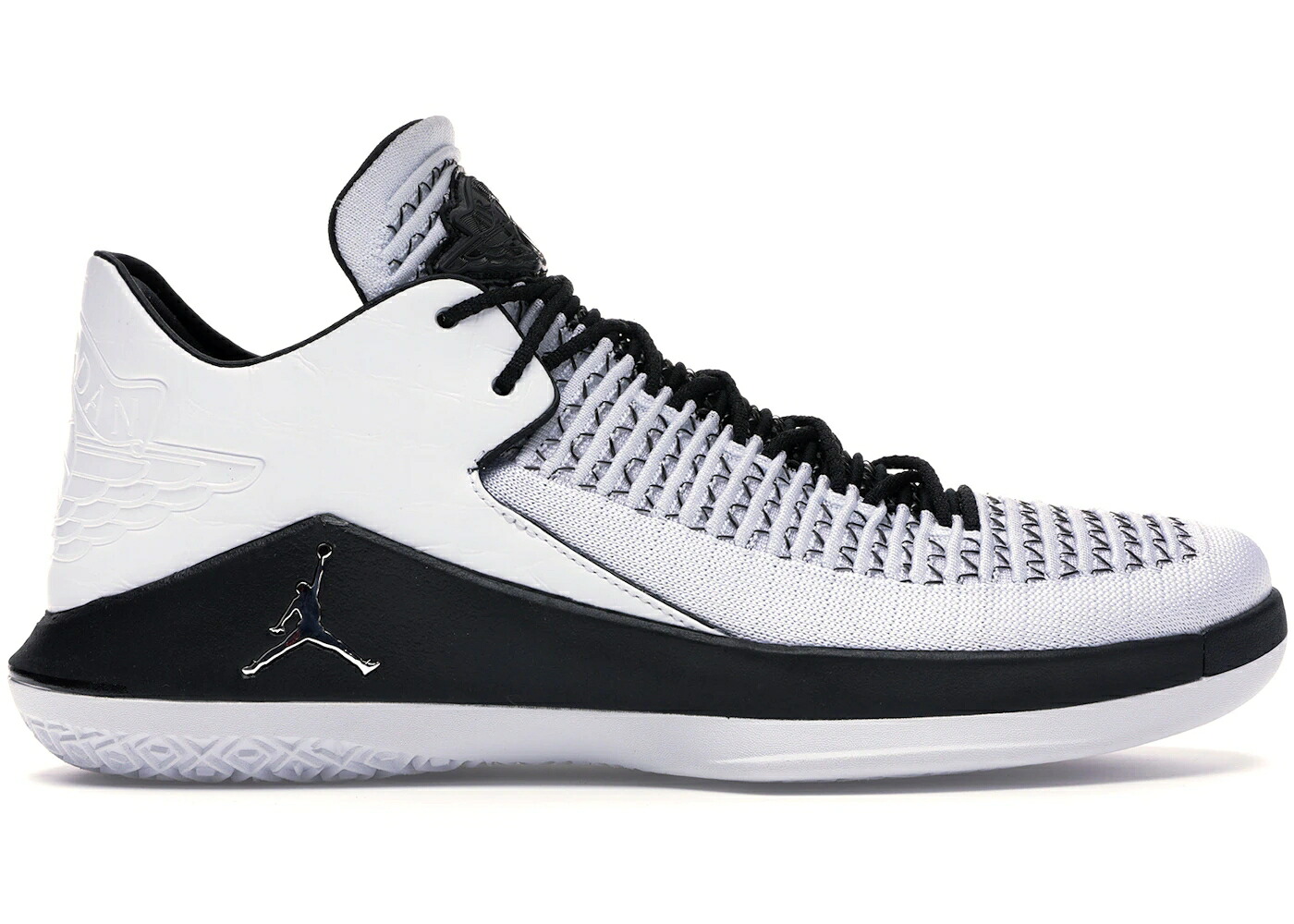 ナイキ ジョーダン 白いこと 白いこと しろがね色 しろがね色 黒いこと 黒いこと スニーカー メンズ JORDAN XXXII LOW WING IT / WHITE METALLIC SILVER BLACK