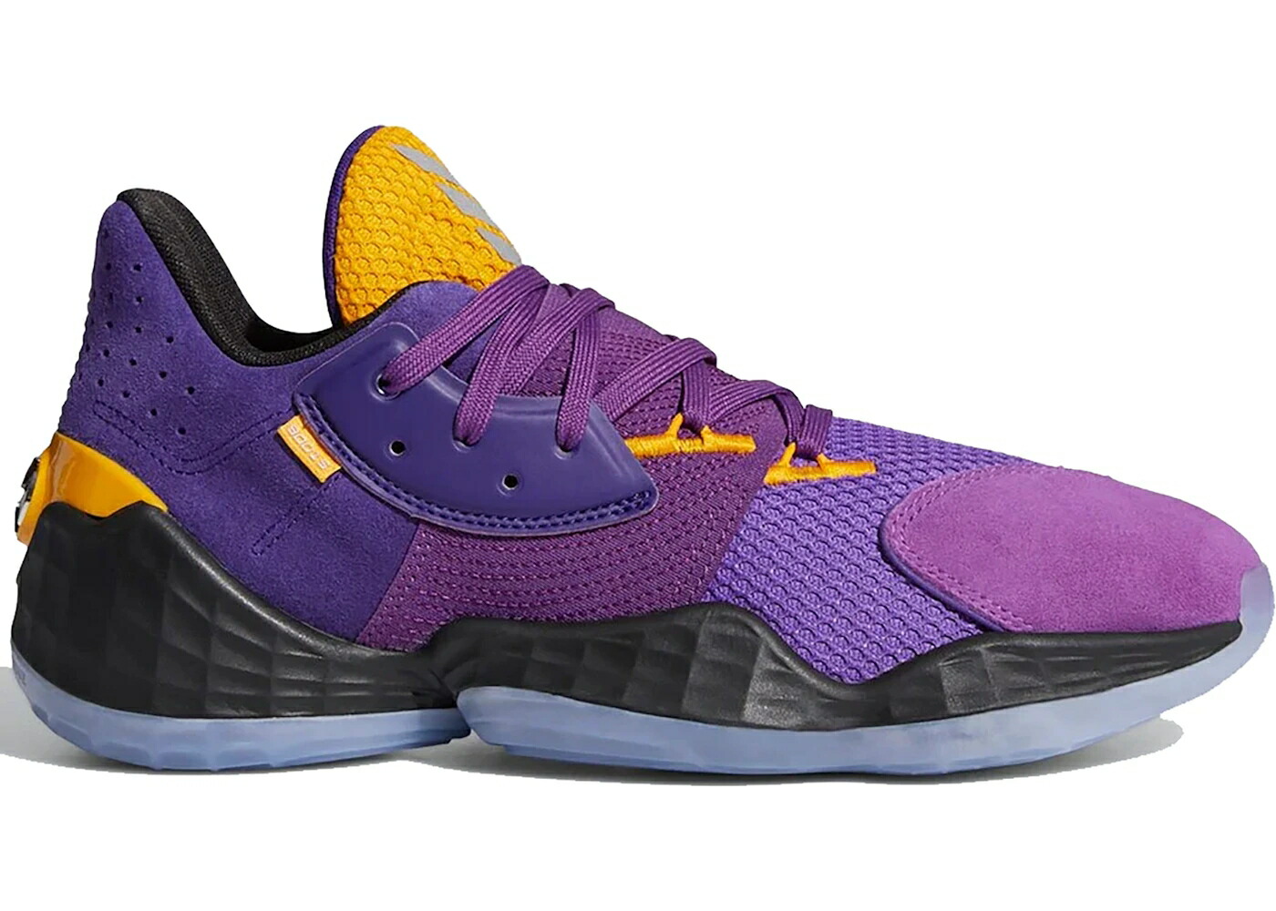 アディダス ハーデン 紫 パープル ゴールド 黒いこと 黒いこと VOL. スニーカー メンズ ADIDAS HARDEN 4 SU CASA MI / PURPLE GOLD BLACK