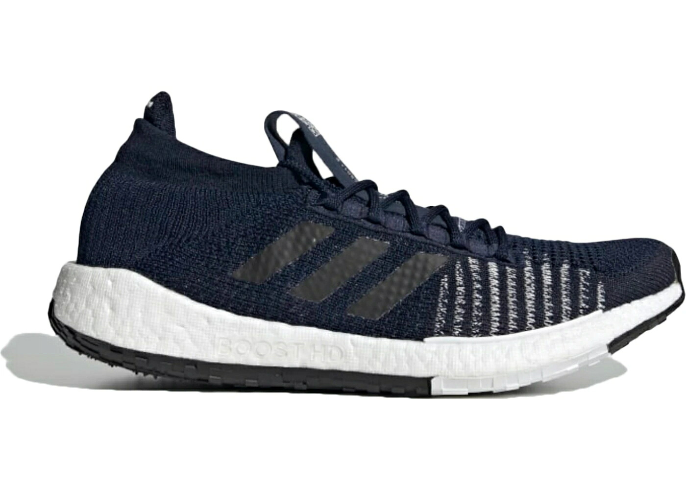 アディダス 紺色 米国海軍 中核グループ 黒いこと 黒いこと スニーカー メンズ ADIDAS PULSEBOOST 固定ディスク COLLEGIATE NAVY CORE BLACK / COLLEGIATE NAVY CORE BLACK CLOUD