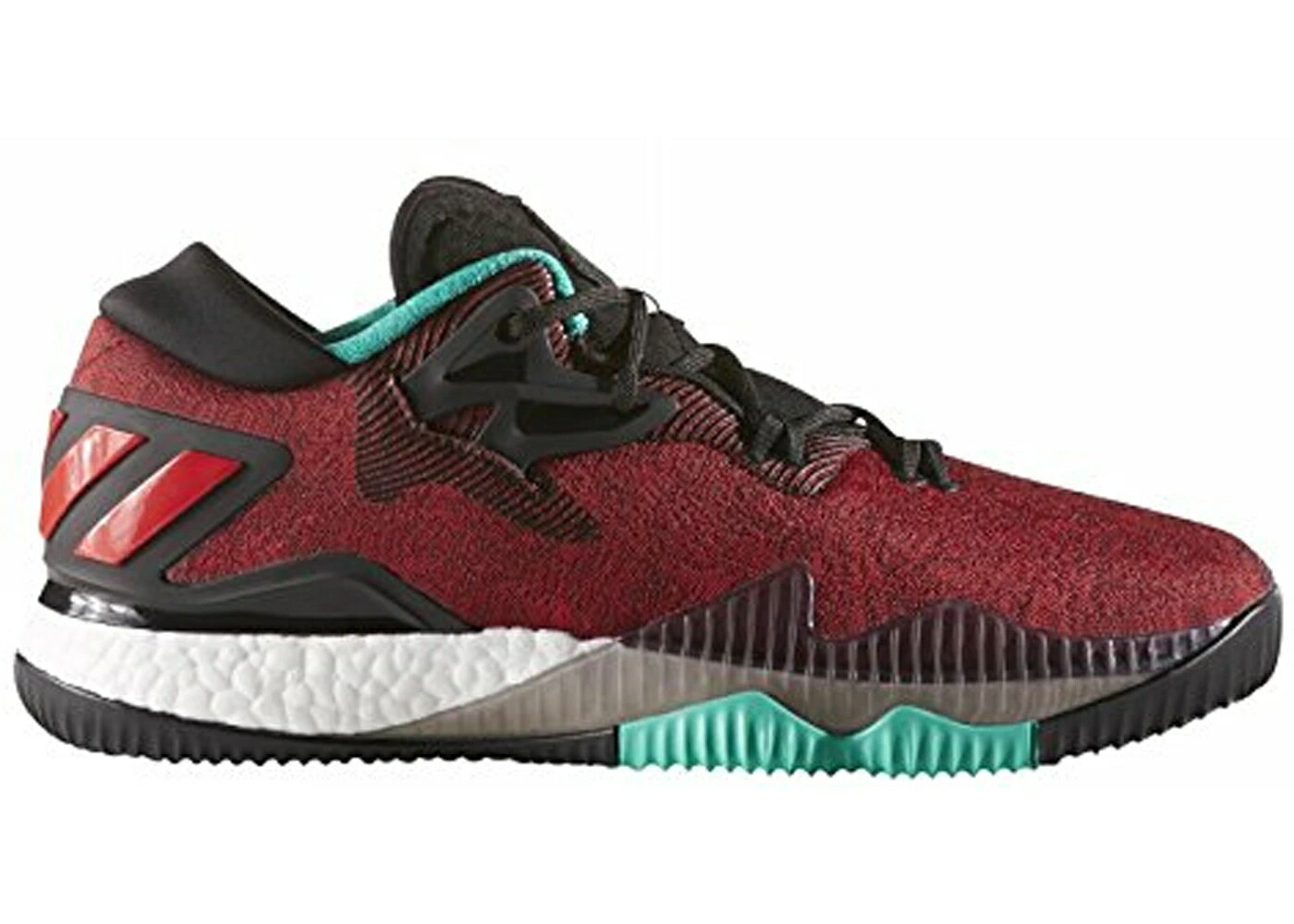 アディダス ブースト ウィリアム・ジェームズ ハーデン 黒いこと 黒いこと ぼうぜん自失 スニーカー メンズ ADIDAS CRAZYLIGHT BOOST LOW 2016 JAMES HARDEN GHOST PEPPER / BLACK GHOST PEPPER SHOCK MINT