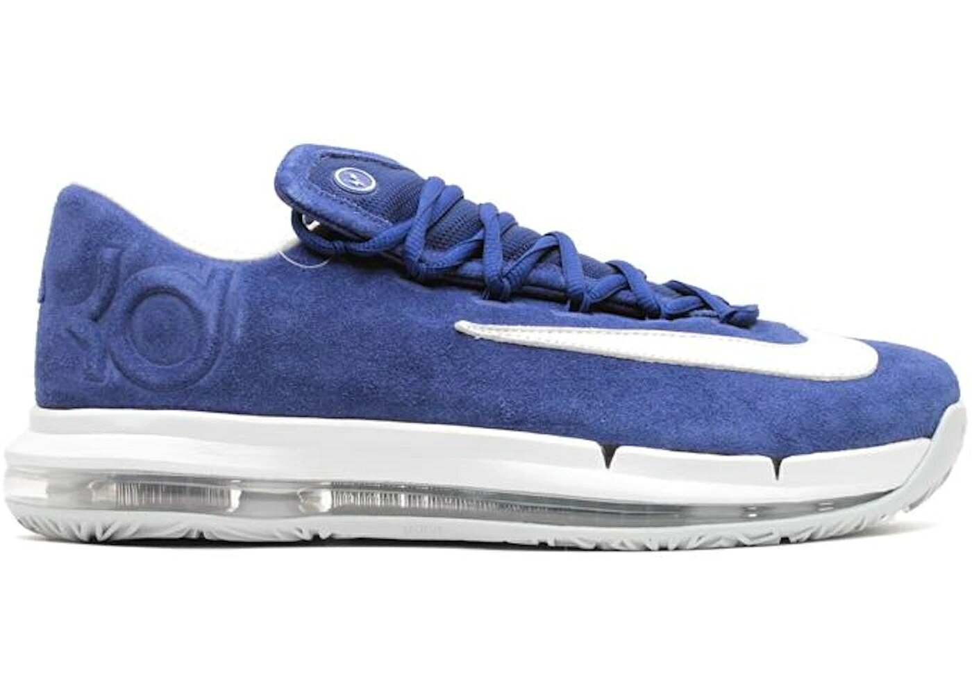 ナイキ エリート ディープ 青色 ブルー 白色 ホワイト スニーカー メンズ NIKE KD 6 ELITE FRAGMENT ROYAL / DEEP ROYAL BLUE WHITE｜スニケス