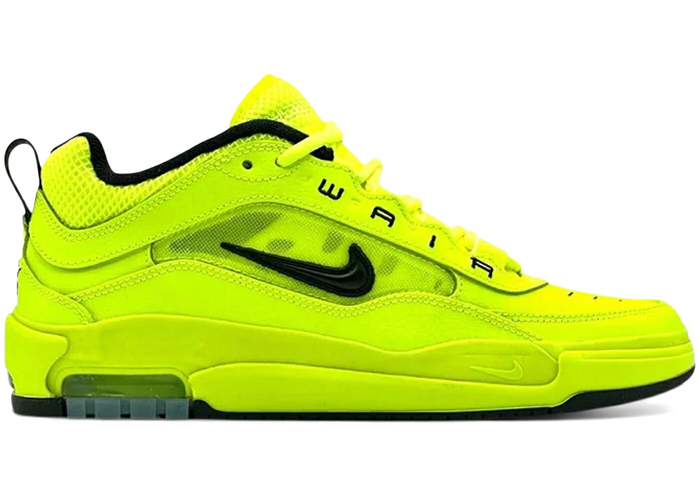 ナイキ エスビー マックス 庭球 黒いこと 黒いこと エア湖マックス スニーカー メンズ NIKE SB AIR MAX ISHOD WAIR TENNIS BALL / VOLT BLACK VOLT BLACK