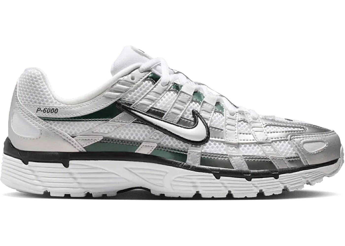ナイキ 薄墨色 薄墨色 白いこと 白いこと WOMEN\u0027S スニーカー レディース NIKE P-6000 DARK SMOKE GREY WHITE (WOMEN\u0027S) / WHITE OFF WHITE DARK SMOKE GREY