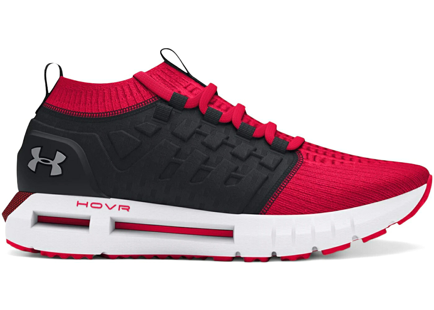 赤 赤いこと 黒いこと 黒いこと しろがね色 しろがね色 アンダーアーマー スニーカー メンズ UNDER ARMOUR UNDER ARMOUR HOVR PHANTOM 1 RED BLACK / RED BLACK METALLIC SILVER
