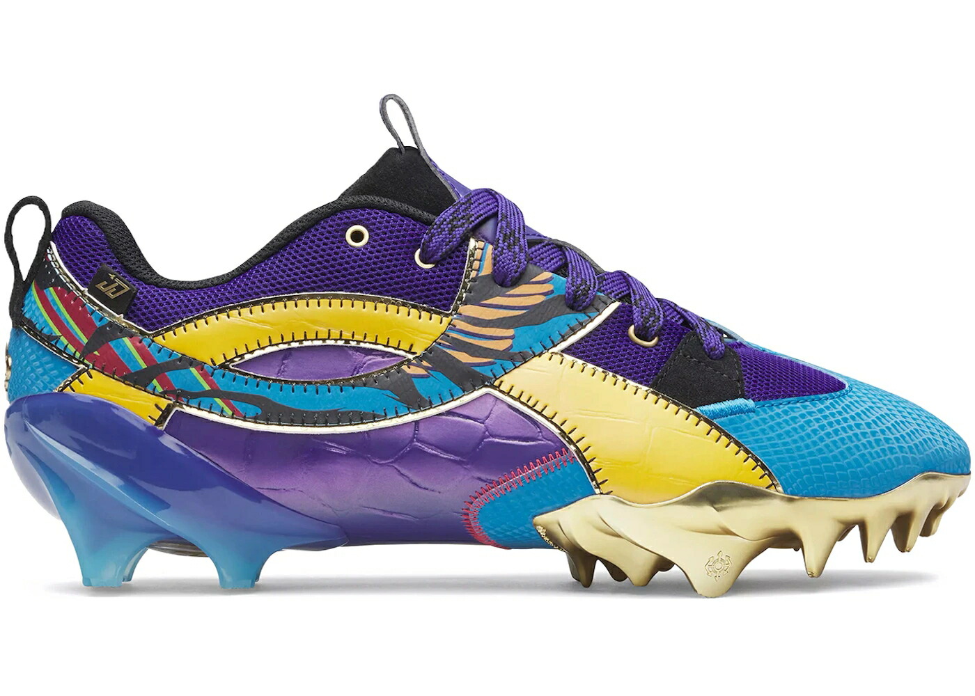 アイコン 紫 パープル 相撲取り草 アンダーアーマー スニーカー メンズ UNDER ARMOUR UNDER ARMOUR UA SPOTLIGHT ICON LOW JUSTIN JEFFERSON BAYOU KING / PURPLE VIRTUAL VIOLET METALLIC