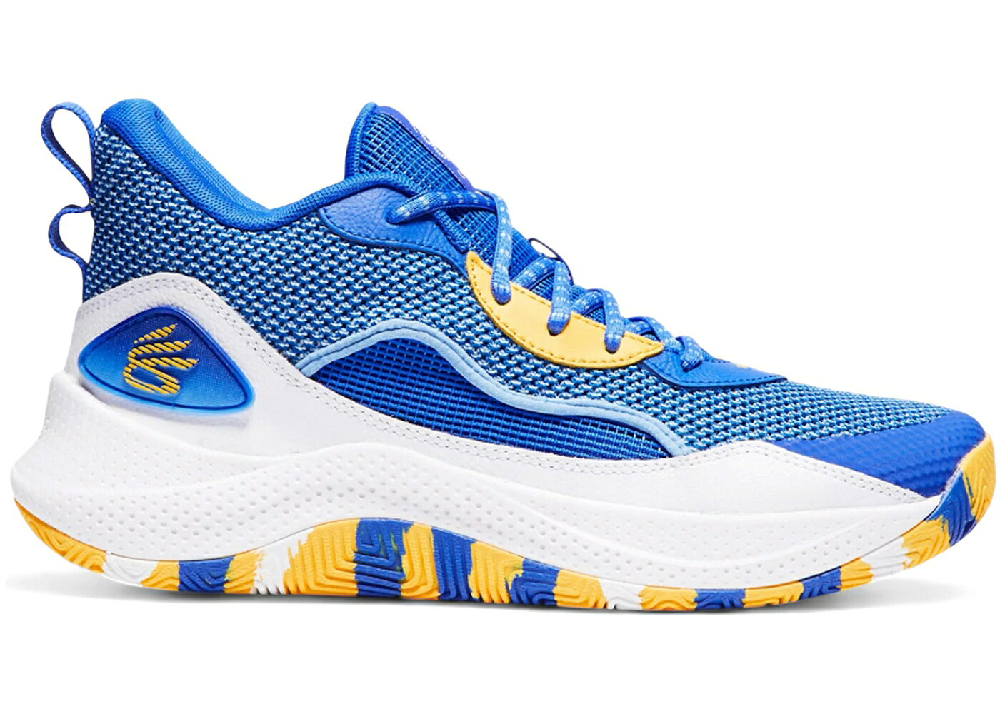 カリー ウォリアーズ 野球クラブ 白いこと 白いこと アンダーアーマー スニーカー メンズ UNDER ARMOUR UNDER ARMOUR CURRY 3ZER0 24 WARRIORS / TEAM ROYAL WHITE TAXI