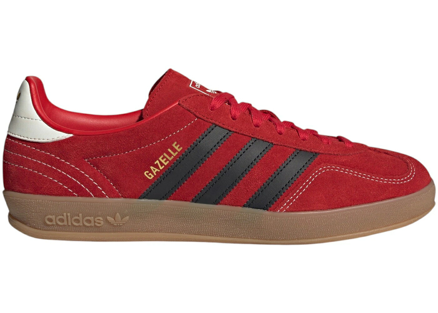 アディダス ガゼル 黒いこと 黒いこと 中核グループ スニーカー メンズ ADIDAS GAZELLE INDOOR BETTER SCARLET BLACK GUM / BETTER SCARLET CORE BLACK GUM