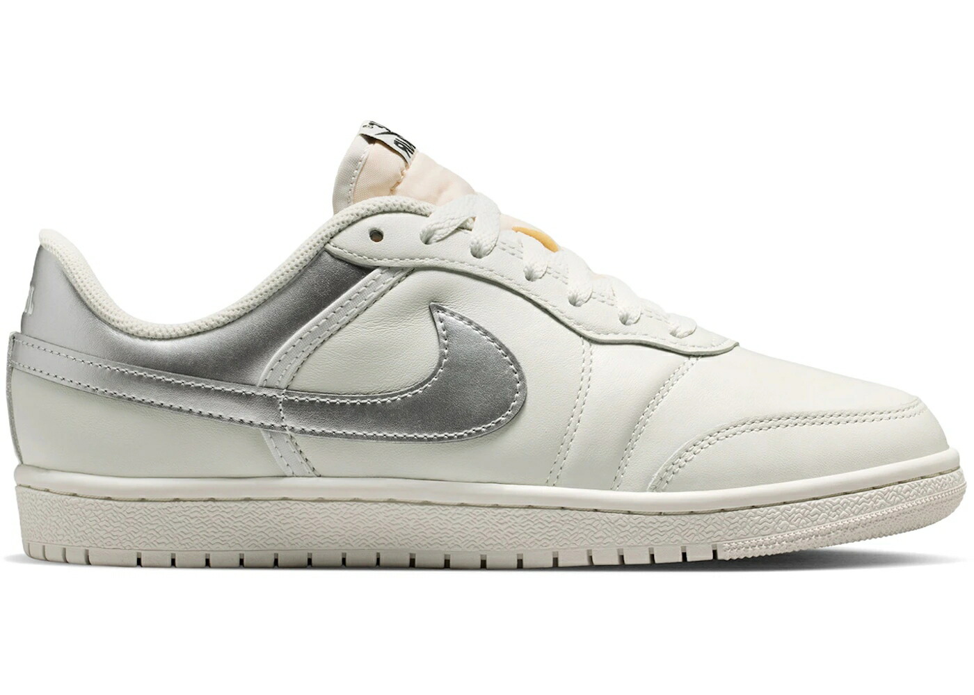 ナイキ ジョーダン しろがね色 しろがね色 黒いこと 黒いこと WOMEN\u0027S スニーカー レディース JORDAN SKYLINE LOW SWAN METALLIC SILVER (WOMEN\u0027S) / SWAN BLACK METALLIC SILVER