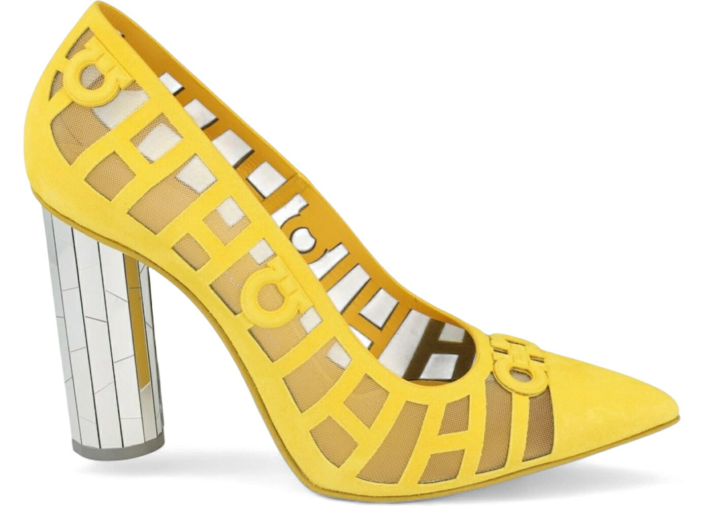 スエードクロス スウェード 黄味がかった 黄色 WOMEN\u0027S スニーカー レディース FERRAGAMO FLORISE X5 SUEDE PUMPS LIGHT YELLOW (WOMEN\u0027S) / LIGHT YELLOW