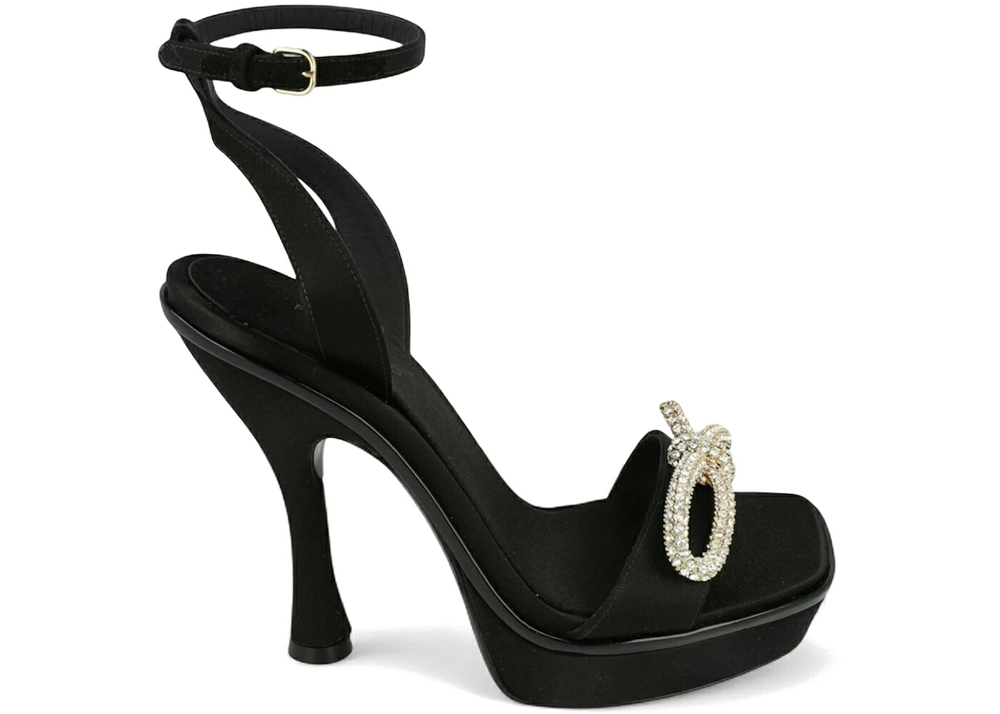 繻子 サンダル 黒いこと 黒いこと WOMEN\u0027S スニーカー レディース FERRAGAMO SATIN ALLISON X5 SANDALS BLACK (WOMEN\u0027S) /