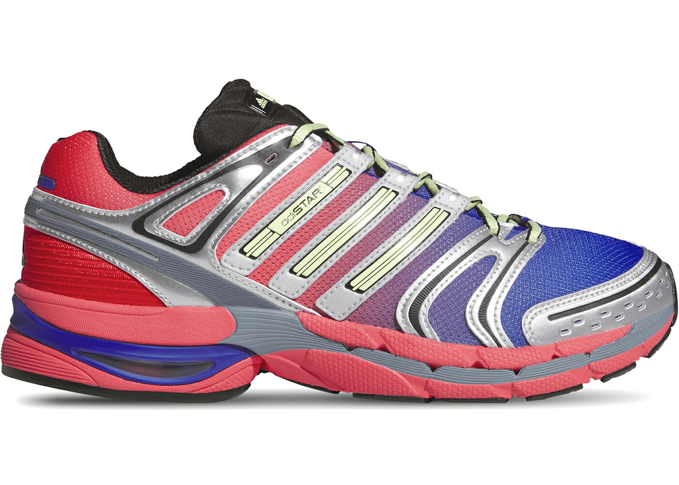 アディダス しろがね色 しろがね色 青碧 青碧 スニーカー メンズ ADIDAS ADISTAR CONTROL 5 FROZEN LEMON / SILVER FROZEN LEMON LUCID BLUE
