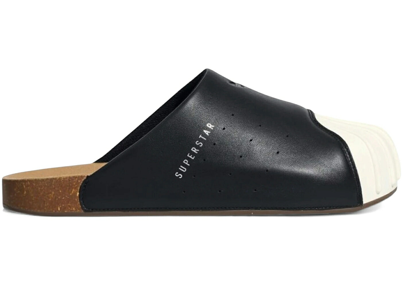 アディダス はやりっ児 黒いこと 黒いこと 白いこと 白いこと スニーカー メンズ ADIDAS ADIMULE SUPERSTAR SLIDES BLACK WHITE / BLACK WHITE
