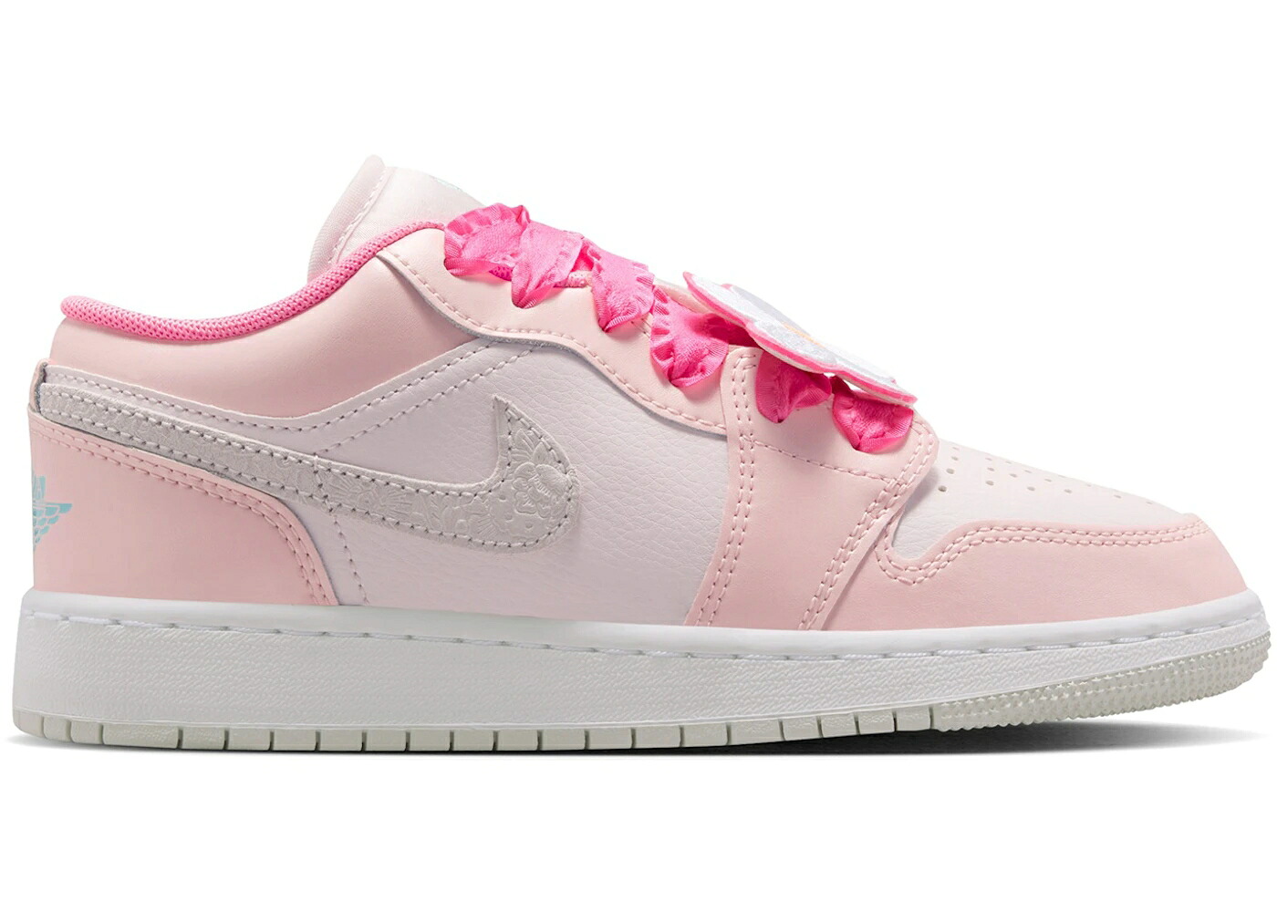 ナイキ ジョーダン さくら色 パール お坊っちゃん キッズ JORDAN 1 LOW SE PINK BLOOM (GS) / PINK BLOOM PEARL PINK HYPER もの言う花 マタニティ スニーカー