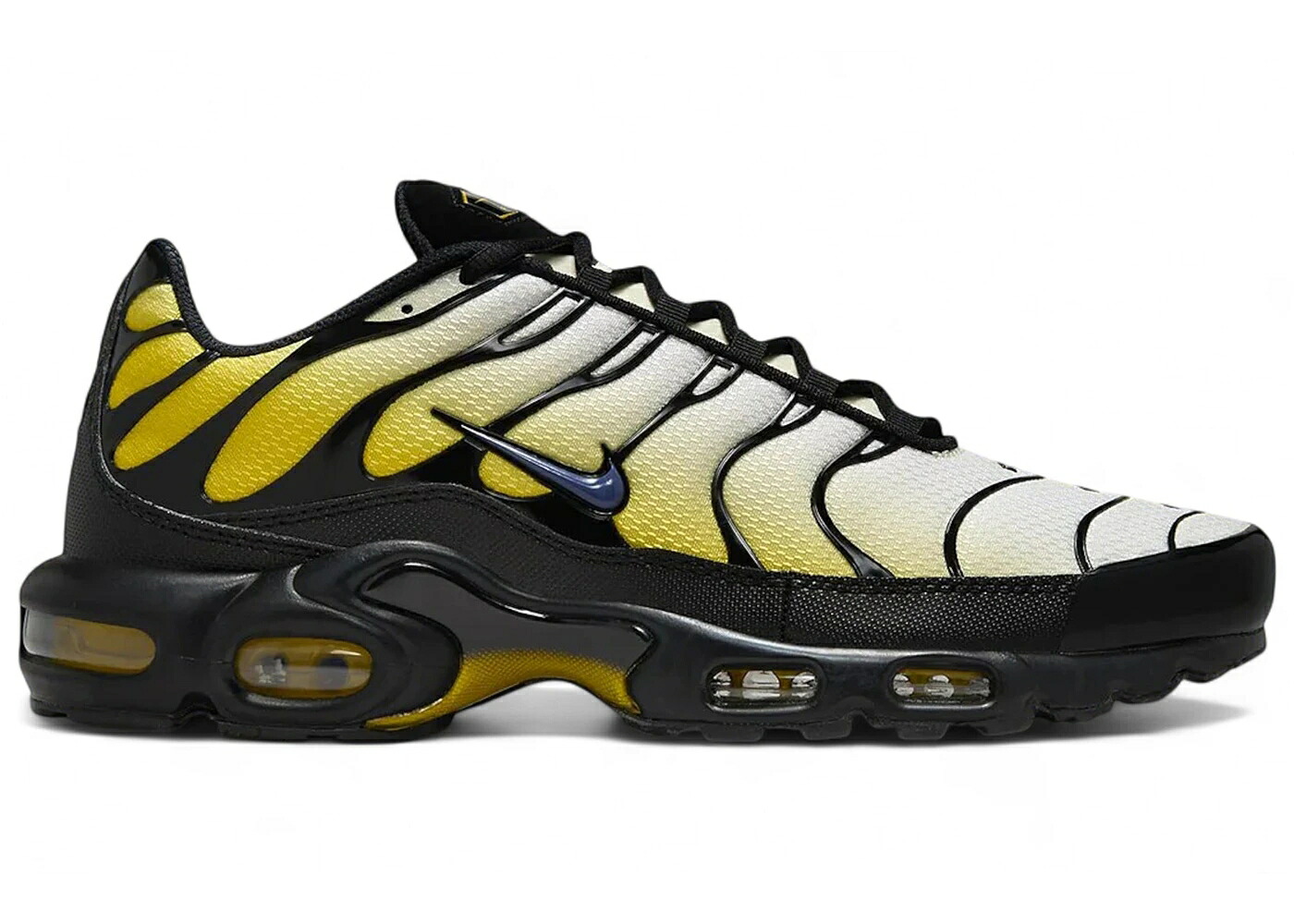 ナイキ マックス 黒いこと 黒いこと パール エアマックスプラス スニーカー メンズ NIKE AIR MAX PLUS BLACK BRIGHT CITRON / BLACK BRIGHT CITRON SOFT PEARL
