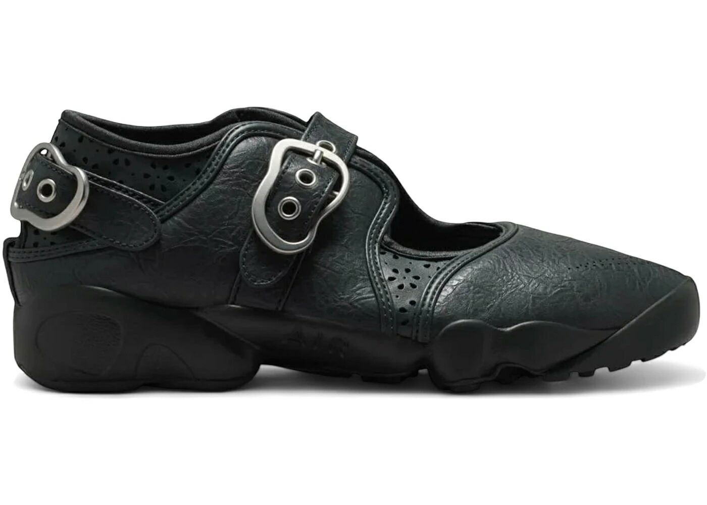 ナイキ 昇降機 なめし革 しろがね色 しろがね色 エア湖 WOMEN\u0027S スニーカー レディース NIKE AIR RIFT LEATHER ANTHRACITE METALLIC SILVER (WOMEN\u0027S) / ANTHRACITE METALLIC SILVER