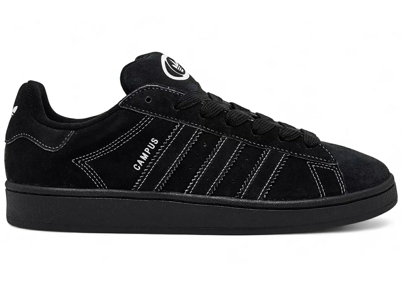アディダス 構内 中核グループ 黒いこと 黒いこと 白いこと 白いこと スニーカー メンズ ADIDAS CAMPUS 00S CORE BLACK WHITE STITCHING / CORE BLACK CORE BLACK WHITE