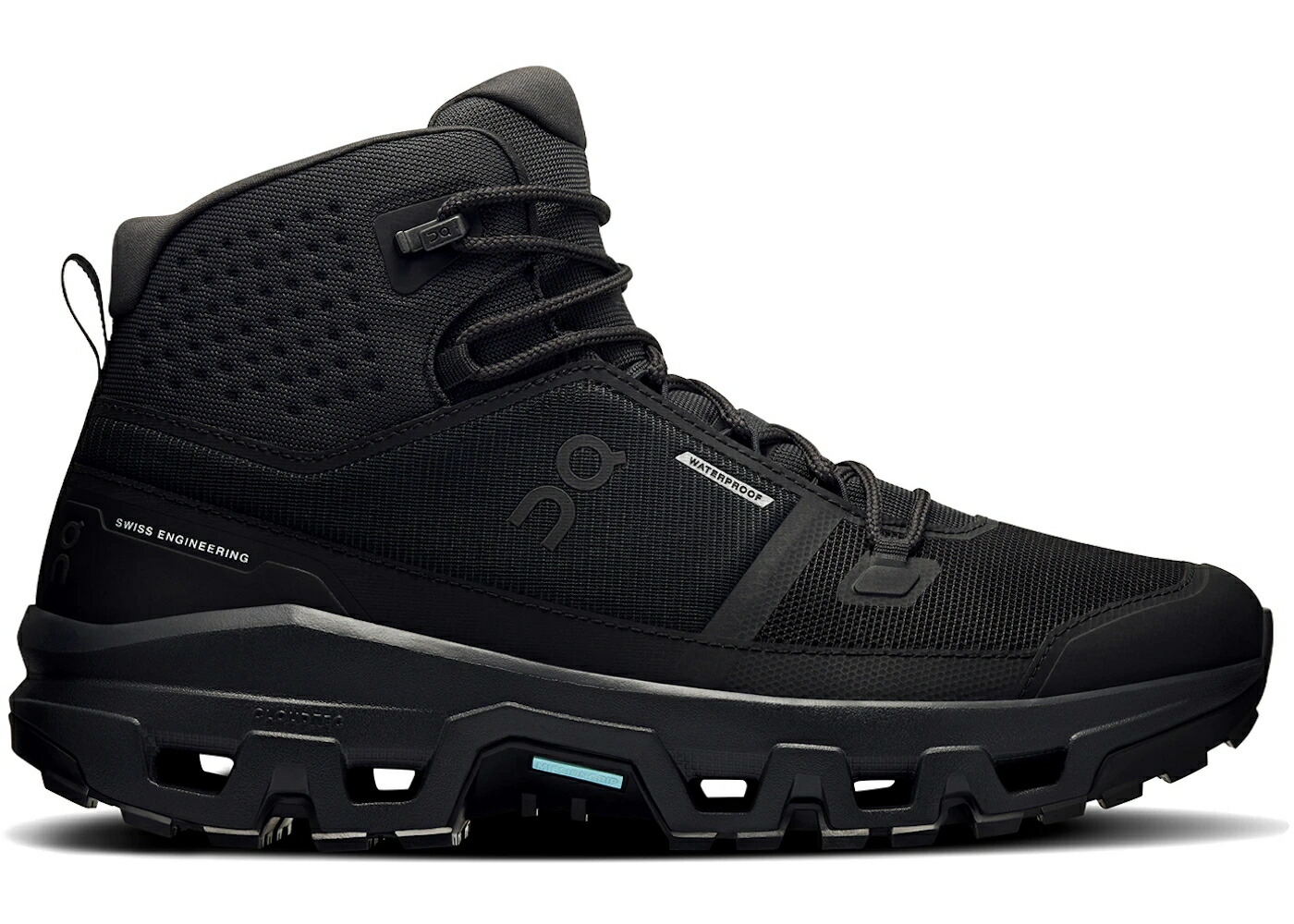 オン 黒いこと 黒いこと スニーカー メンズ ON RUNNING CLOUDROCK WATERPROOF TRIPLE BLACK / BLACK BLACK