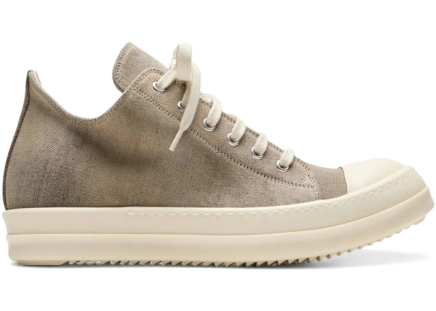 リックオウエンス デニム WOMEN'S スニーカー レディース RICK OWENS RICK OWENS DRKSHDW SCARPE DENIM LOW DUST MILK (WOMEN'S) / DUST MILK MILK｜スニケス