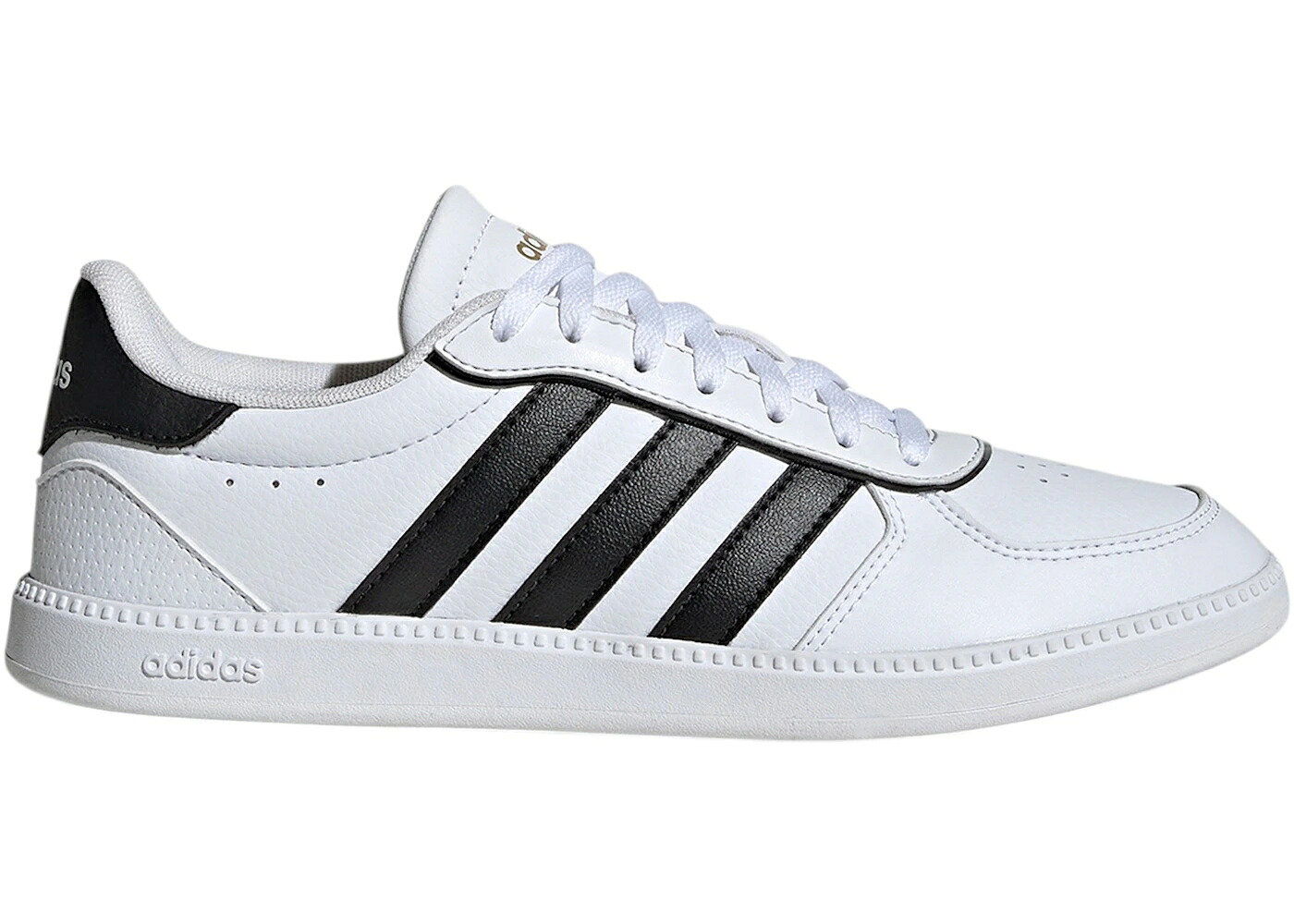 アディダス 白色 ホワイト 黒色 ブラック ゴールド コア WOMEN'S スニーカー レディース ADIDAS BREAKNET SLEEK WHITE BLACK GOLD METALLIC (WOMEN'S) / CLOUD WHITE CORE BLACK GOLD｜スニケス