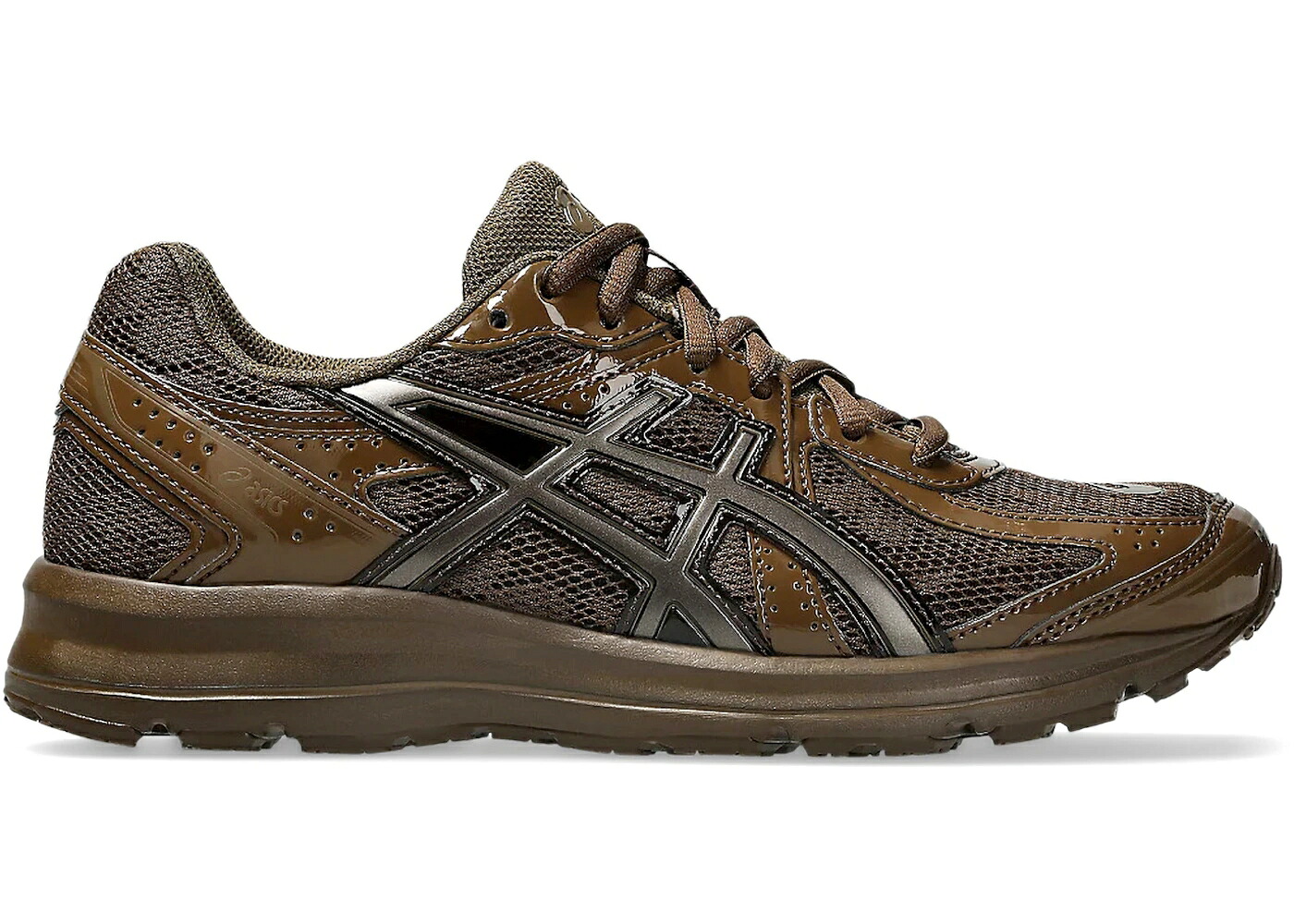 アシックス 赤銅色 赤銅色 スニーカー メンズ ASICS JOG 100S STORM BROWN / STORM BROWN