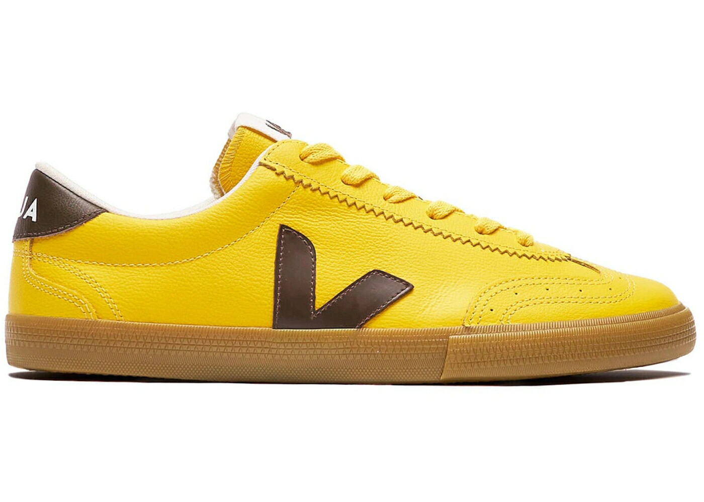 ヴェジャ なめし革 自然的 スニーカー メンズ VEJA VOLLEY LEATHER SUNSHINE EAGLE NATURAL / SUNSHINE EAGLE NATURAL
