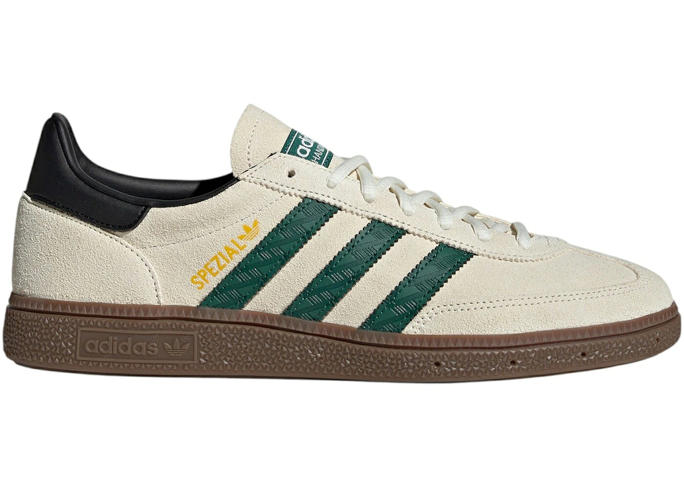 アディダス ハンドボール スペシアル 白いこと 白いこと 緑 緑であること スニーカー メンズ ADIDAS HANDBALL SPEZIAL OFF WHITE COLLEGIATE GREEN / OFF WHITE COLLEGIATE GREEN GUM