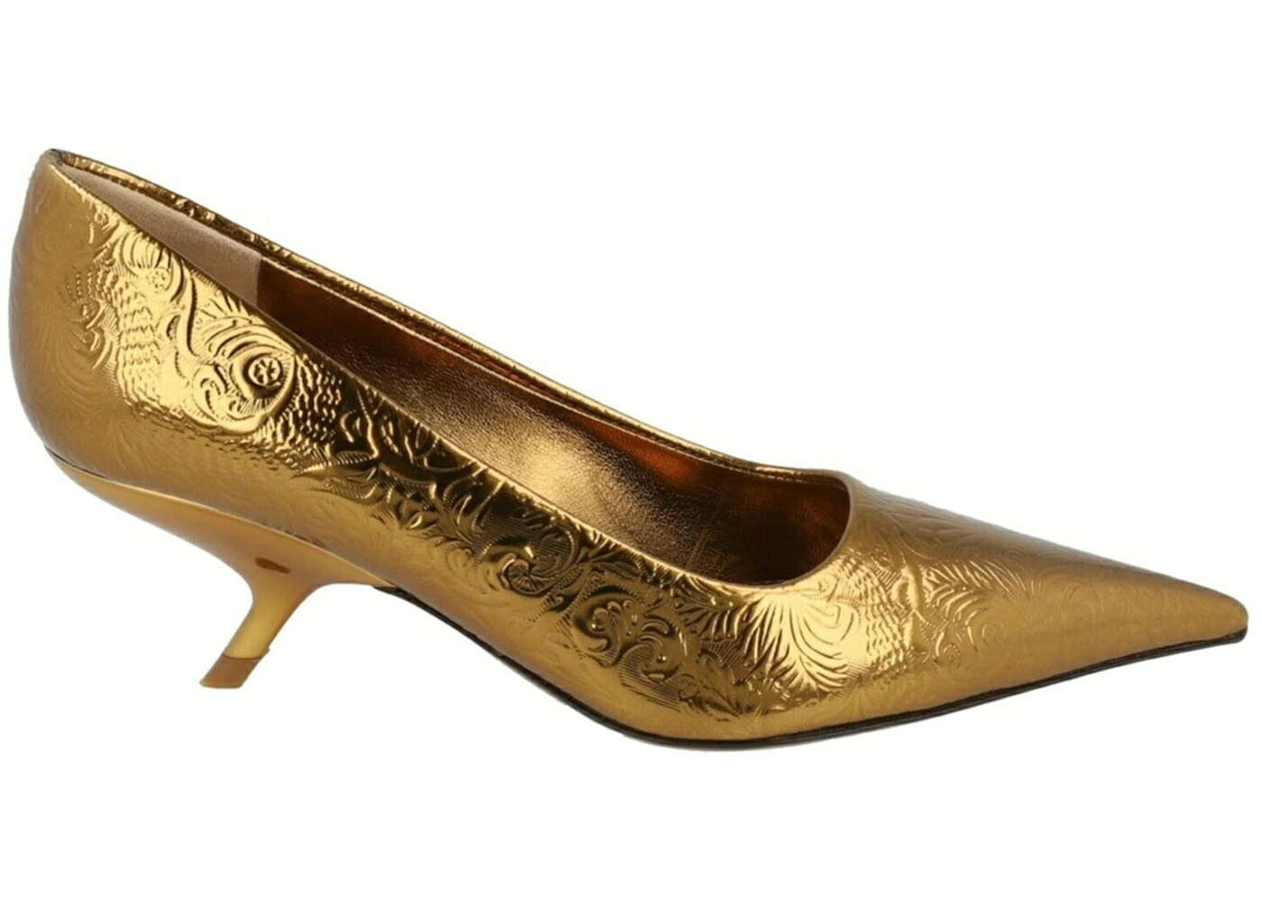 ゴールド WOMEN\u0027S スニーカー レディース FERRAGAMO EVA EMBOSSED FLORAL PUMPS GOLD (WIDE WIDTH) (WOMEN\u0027S) /