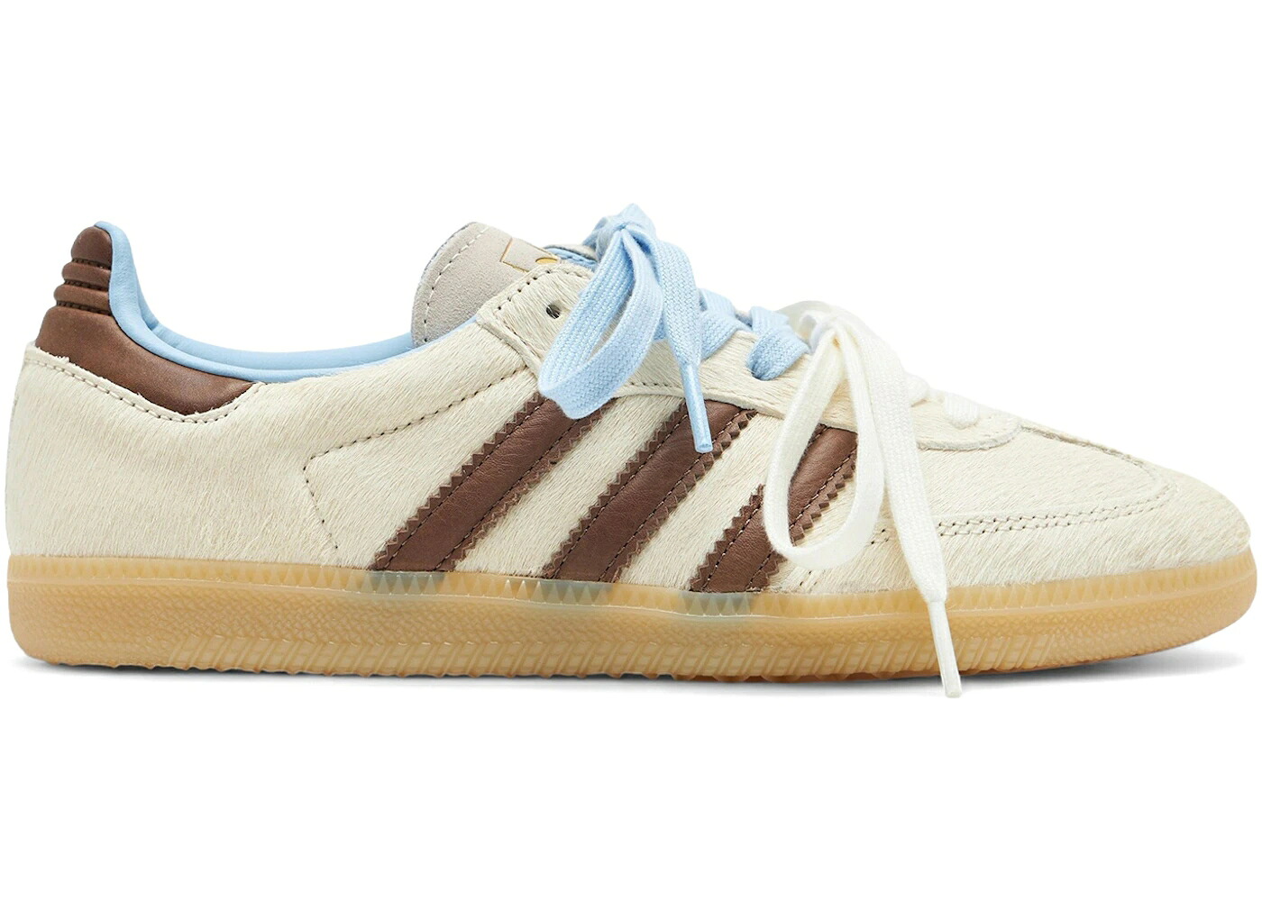 アディダス サンバ 皮膚軟化剤 白いこと 白いこと 小馬 WOMEN\u0027S スニーカー レディース ADIDAS SAMBA OG CREAM WHITE EARTH STRATA PONY HAIR (WOMEN\u0027S) / CREAM WHITE EARTH STRATA CLEAR