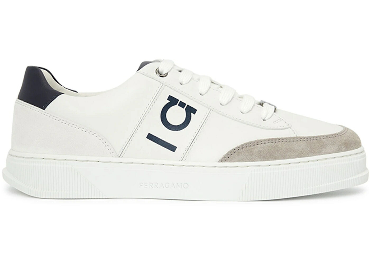 靴 スニーカー 白いこと 白いこと 黒いこと 黒いこと メンズ FERRAGAMO GANCINI SNEAKER WHITE BLACK /