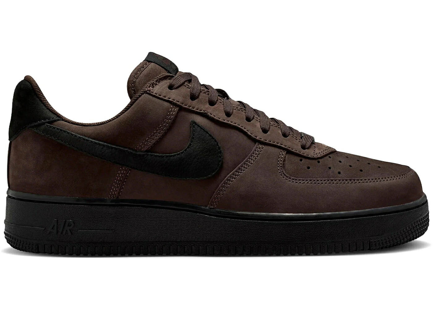 ナイキ 割り増し金 黒いこと 黒いこと 空軍 スニーカー メンズ NIKE AIR FORCE 1 LOW RETRO PREMIUM QS BLACK TEA BADGELESS / BLACK TEA BLACK