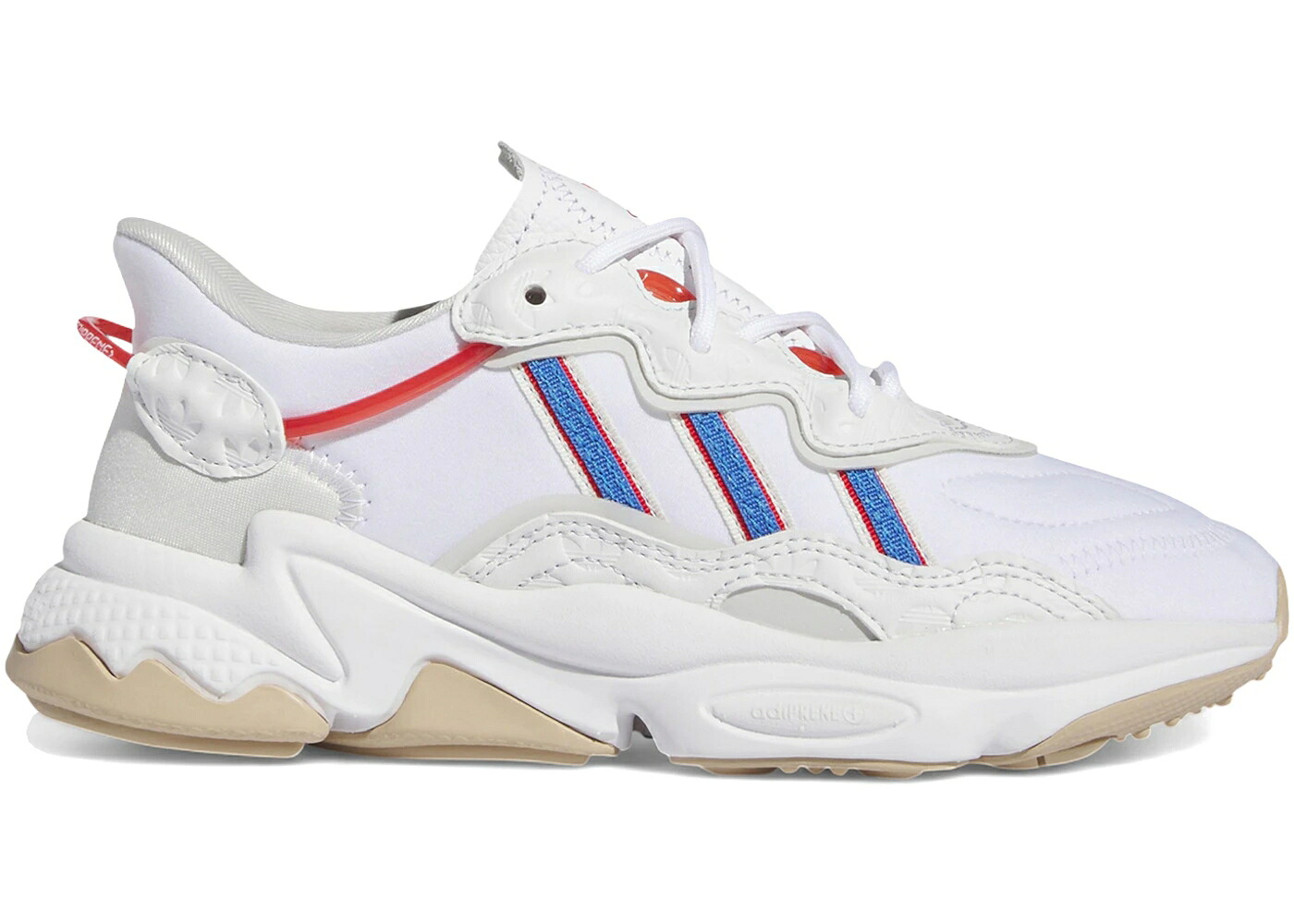 アディダス 赤 赤いこと 白いこと 白いこと 青碧 青碧 お坊っちゃん キッズ ADIDAS OZWEEGO RED WHITE BLUE (GS) / RED WHITE BLUE もの言う花 マタニティ スニーカー