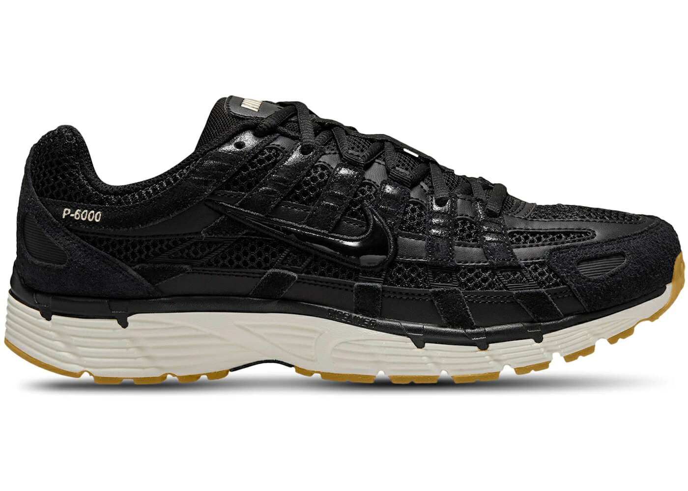 ナイキ 黒いこと 黒いこと ゴールド スニーカー メンズ NIKE P-6000 SE BLACK METALLIC GOLD GUM / BLACK BLACK METALLIC GOLD SAIL