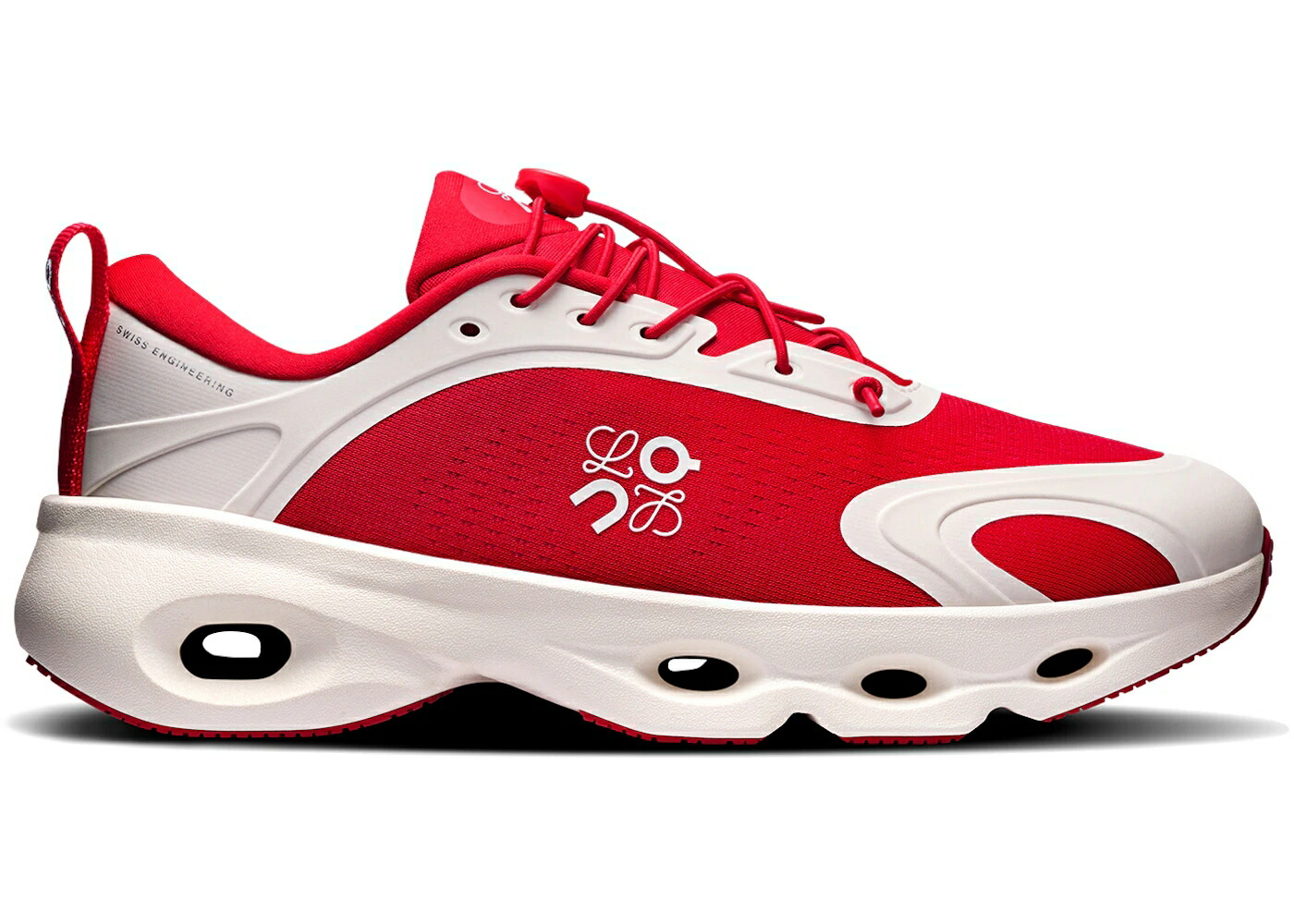 オン 赤 レッド WOMEN'S スニーカー レディース ON RUNNING CLOUDSOLO LOEWE RED EGGSHELL (WOMEN'S) / RED EGGSHELL|スニケス