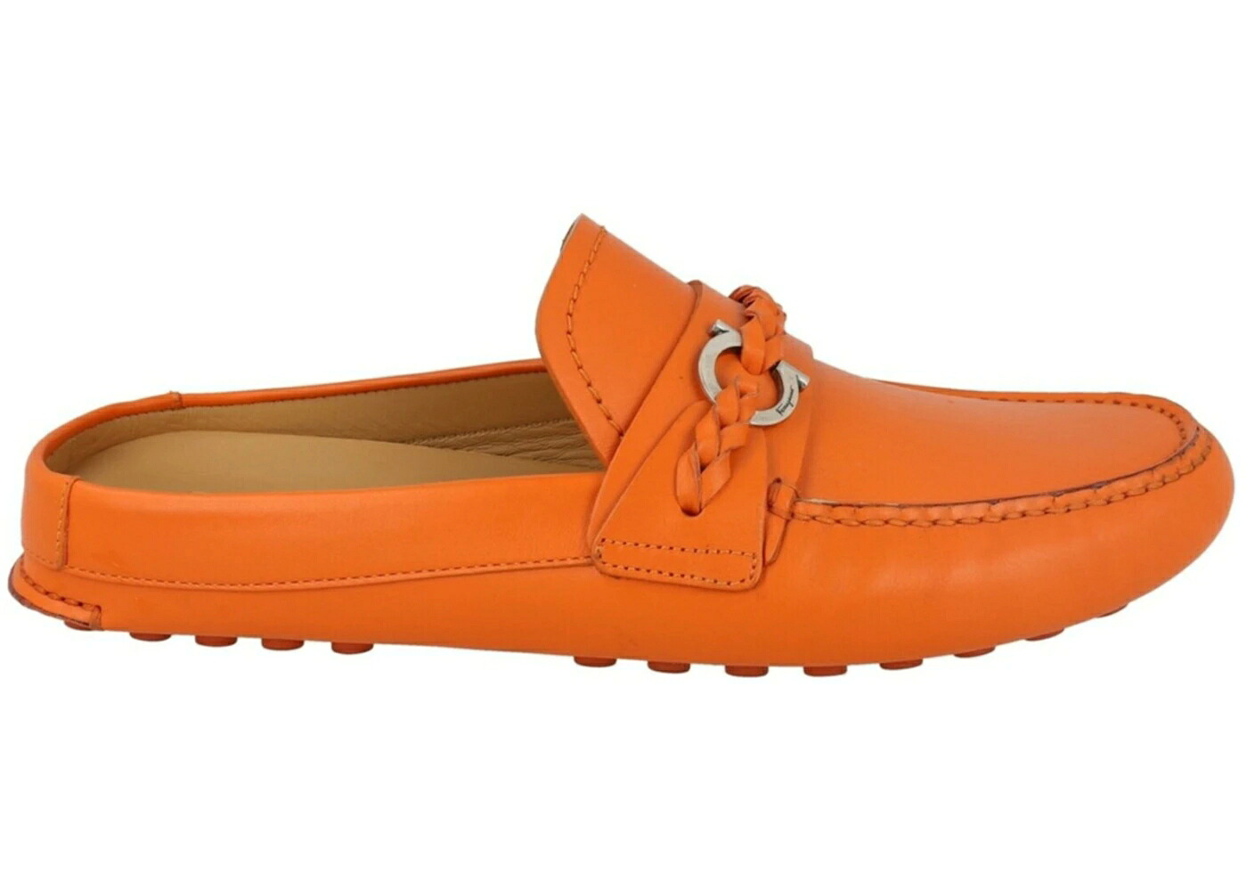 グランド レザー 橙 オレンジ スニーカー メンズ FERRAGAMO GRAND LEATHER SLIDES ORANGE /｜スニケス