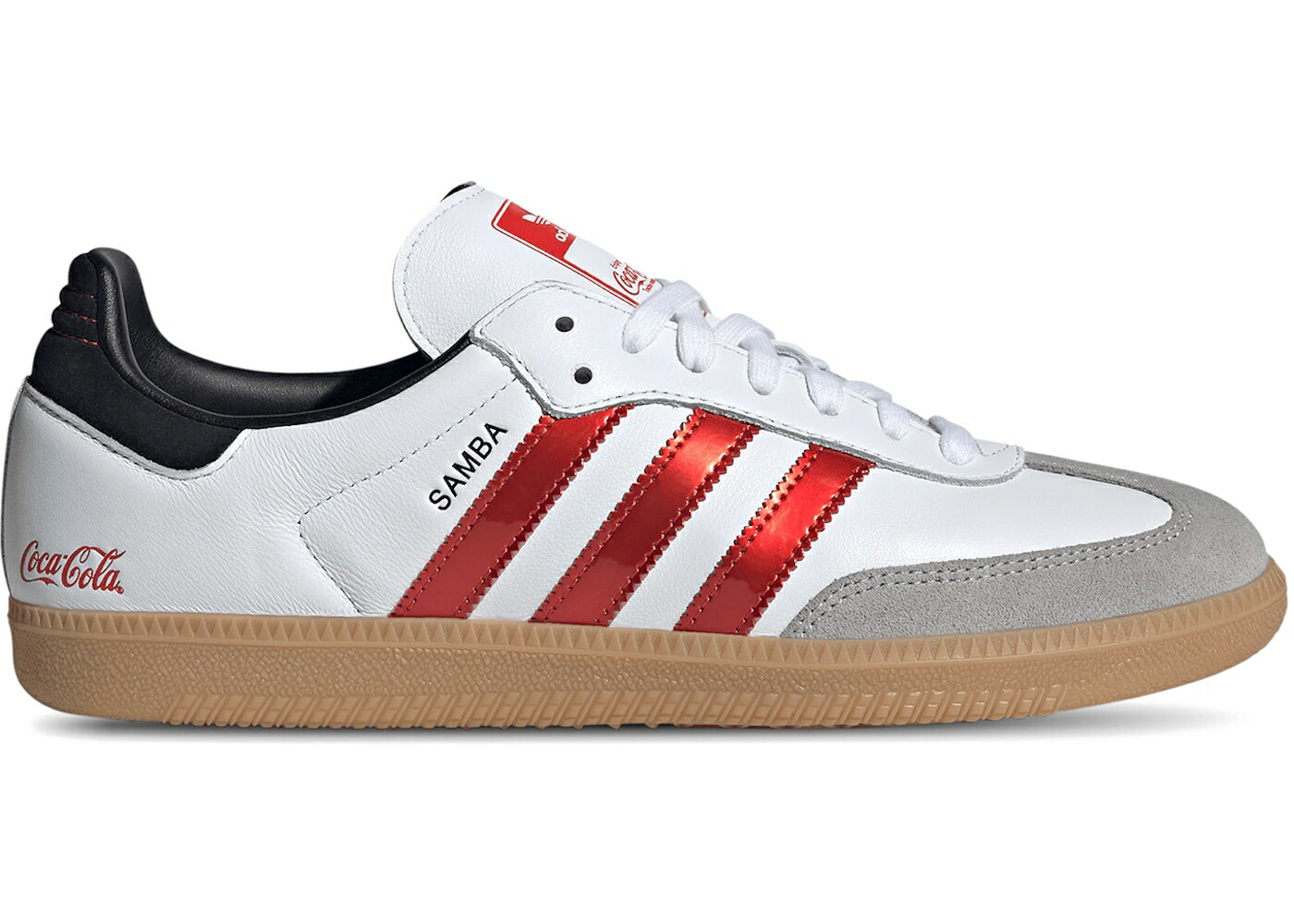 アディダス サンバ 白いこと 白いこと スニーカー メンズ ADIDAS SAMBA OG COCA-COLA WHITE / CLOUD WHITE NONE GUM
