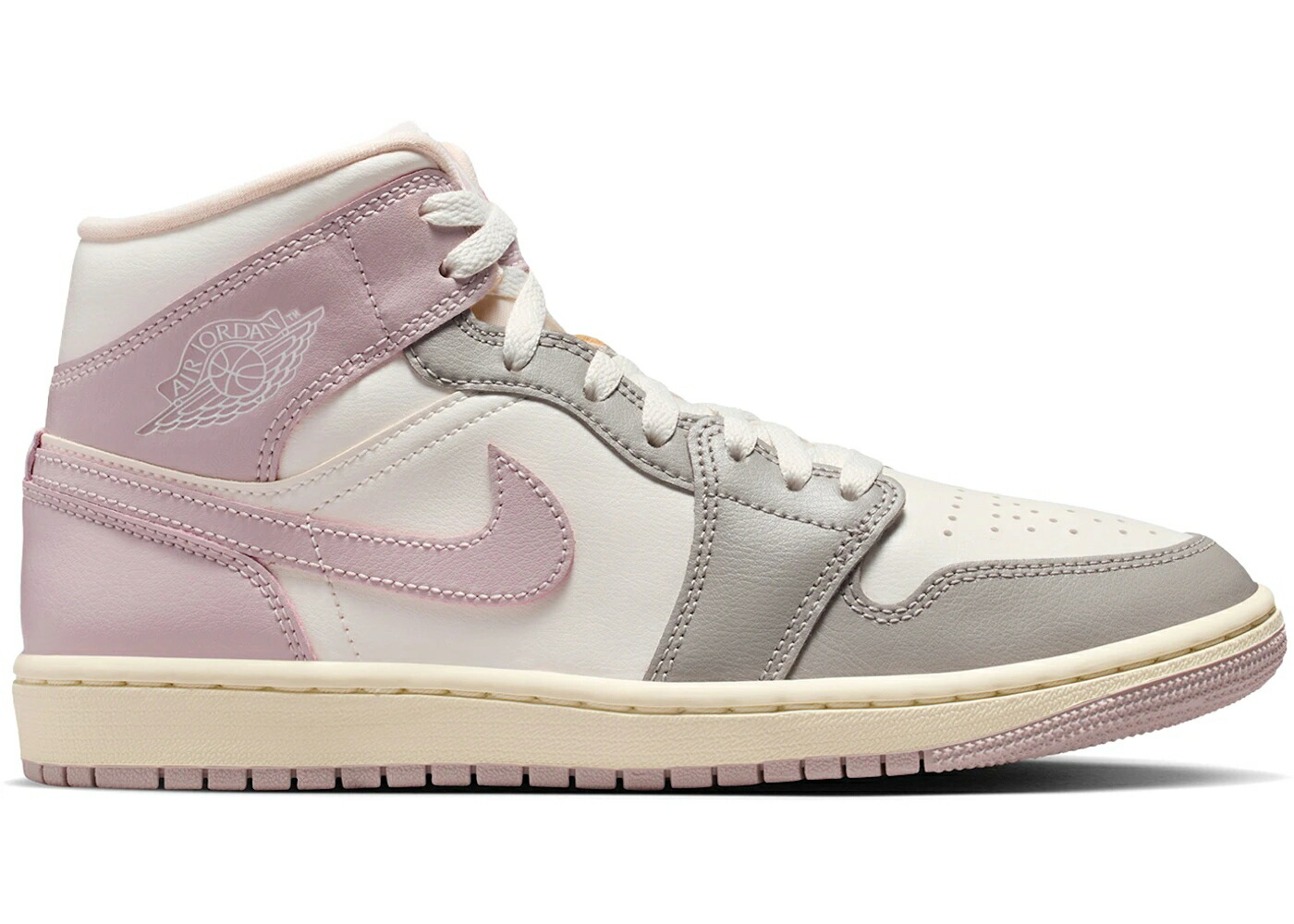 ナイキ ジョーダン ミッド さくら色 WOMEN\u0027S スニーカー レディース JORDAN 1 MID ENIGMA STONE PARTICLE ROSE (WOMEN\u0027S) / SAIL ENIGMA STONE COCONUT MILK