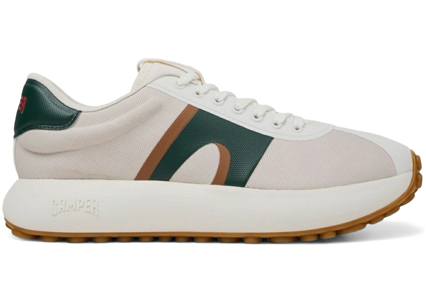 カンペール ベージュ 緑 緑であること スニーカー メンズ CAMPER PELOTAS ATHENS BEIGE GREEN / MULTICOLOR