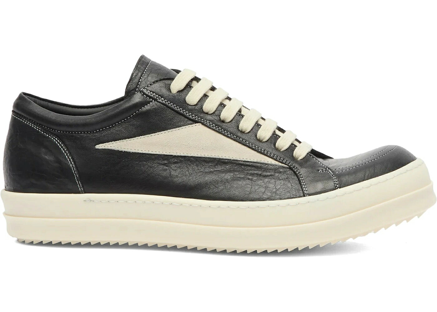 リックオウエンス ビンテージ ヴィンテージ 靴 スニーカー 黒いこと 黒いこと メンズ RICK OWENS RICK OWENS VINTAGE LOW SNEAKER BLACK MILK / BLACK MILK MILK
