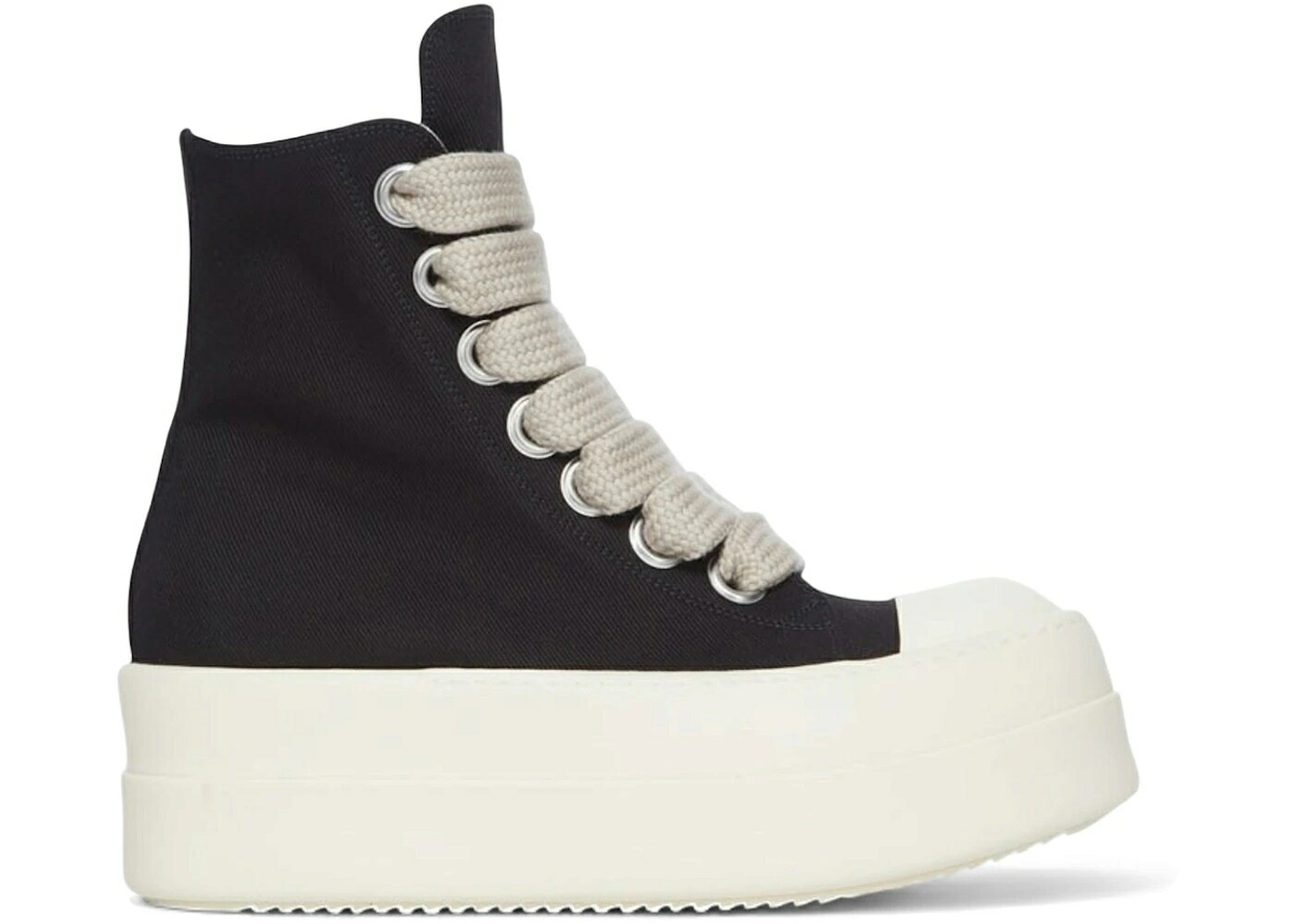 リックオウエンス メガ ご機嫌 黒いこと 黒いこと スニーカー メンズ RICK OWENS RICK OWENS DRKSHDW MEGA BUMPER JUMBOLACE HIGH SNEAKS BLACK MILK / BLACK MILK MILK