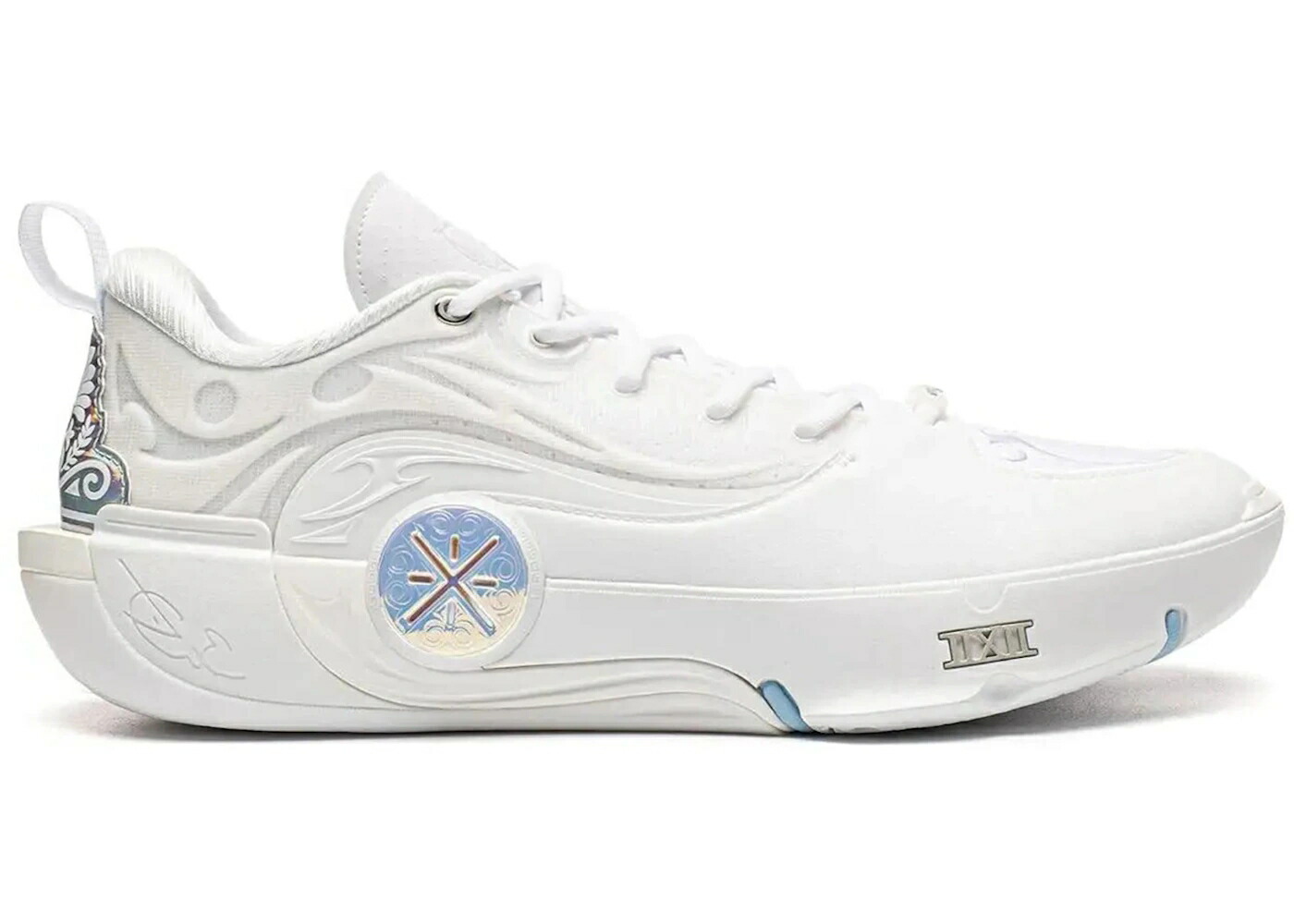 リーニン ウェイド 白いこと 白いこと 青碧 青碧 スニーカー メンズ LI-NING WAY OF WADE 12 305 / WHITE BLUE